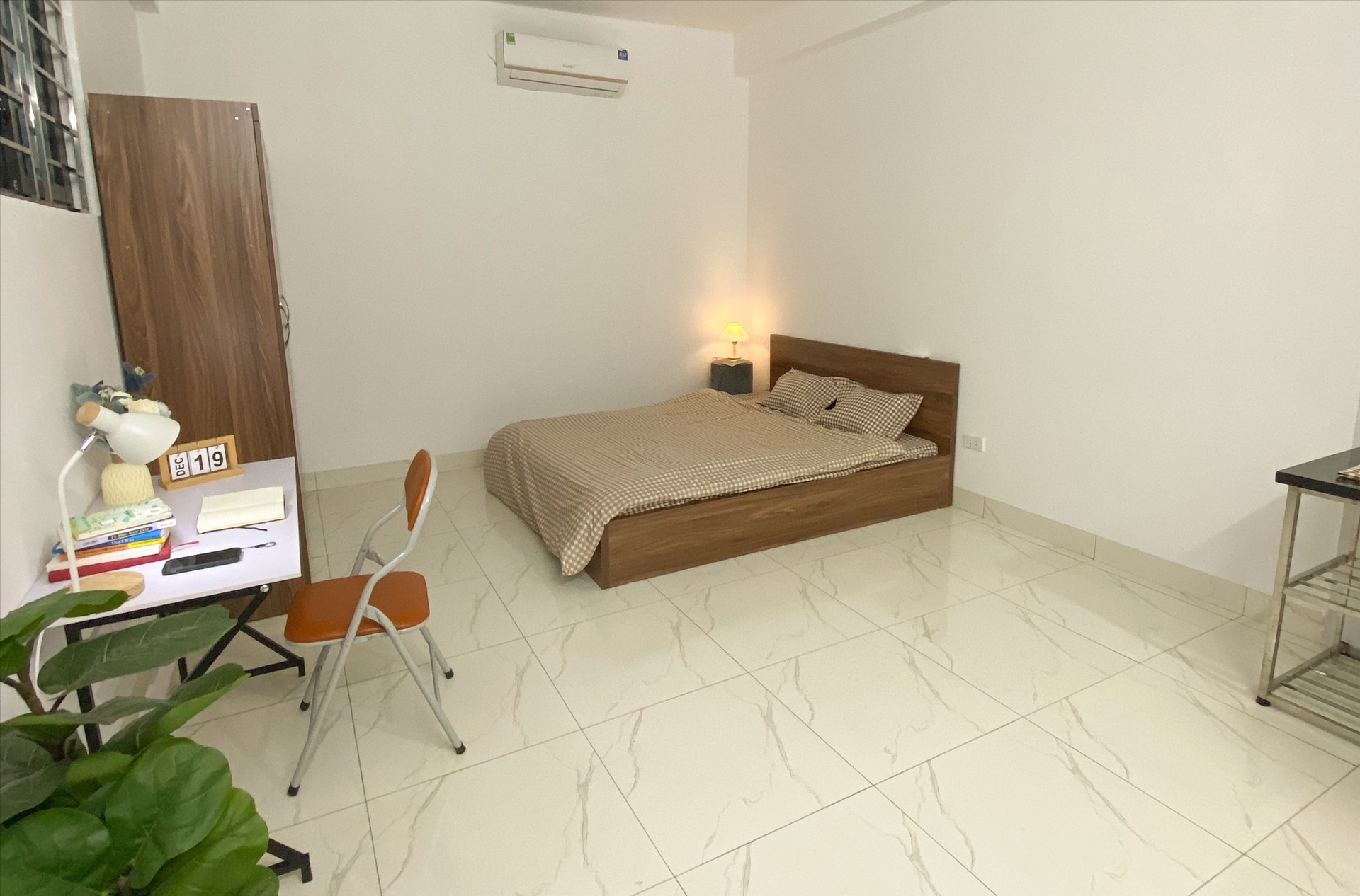 Phòng trọ Studio 30m2 tại Timehouse Nguyễn Đạo An - Bắc Từ Liêm - Phòng ngủ
