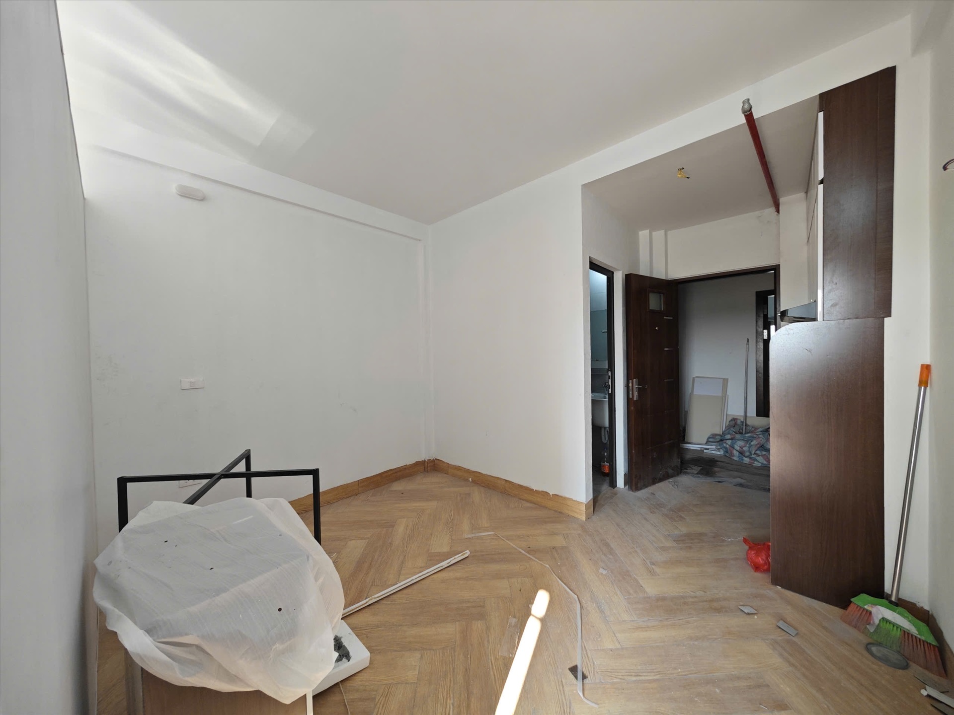 Phòng trọ 1 Phòng ngủ 30m2 tại RenHouse 2 Phú Kiều - Bắc Từ Liêm - Phòng khách