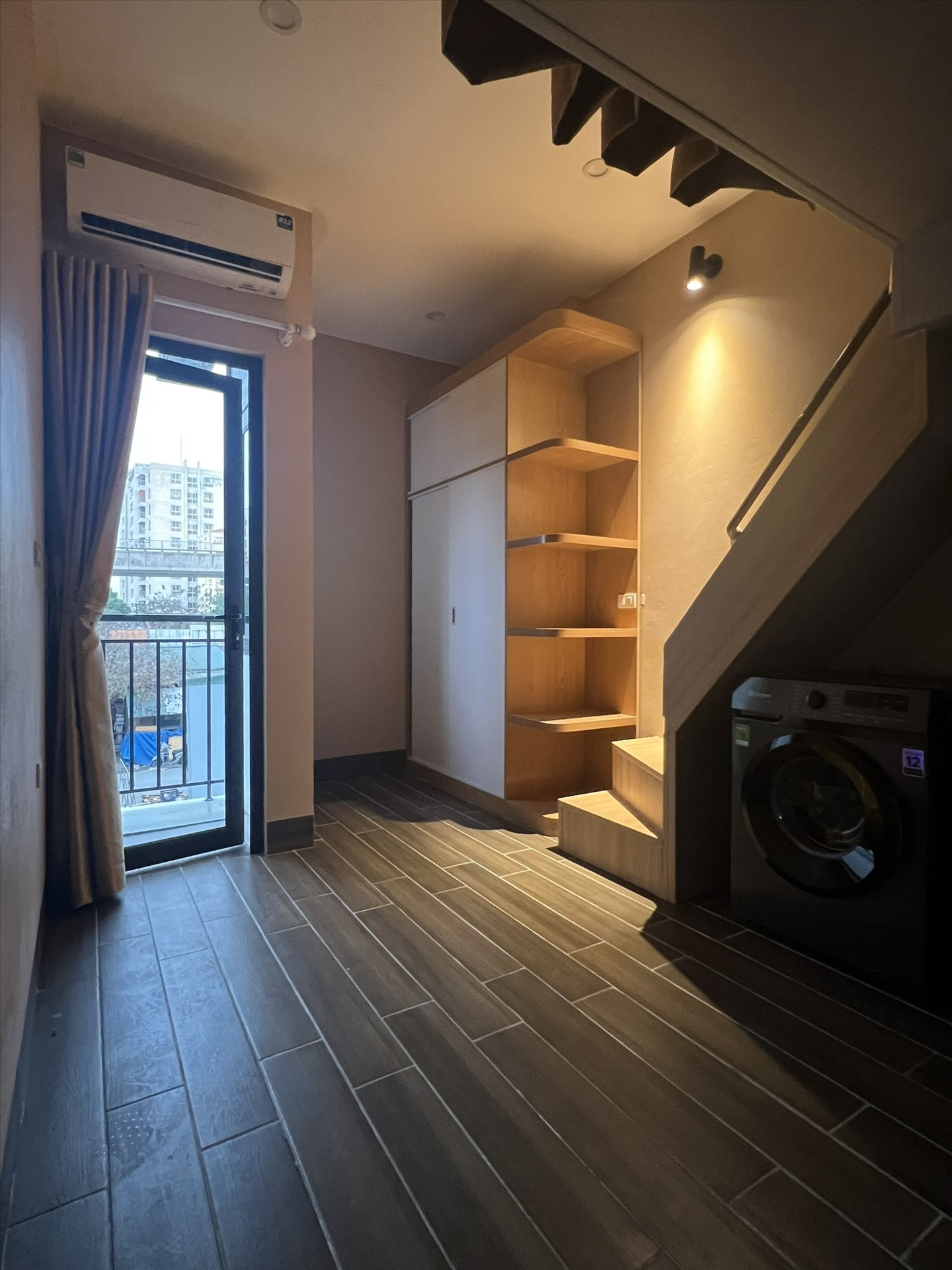 Phòng trọ Duplex 20m2 tại GENZ Home Kiều Mai - Bắc Từ Liêm - Phòng khách