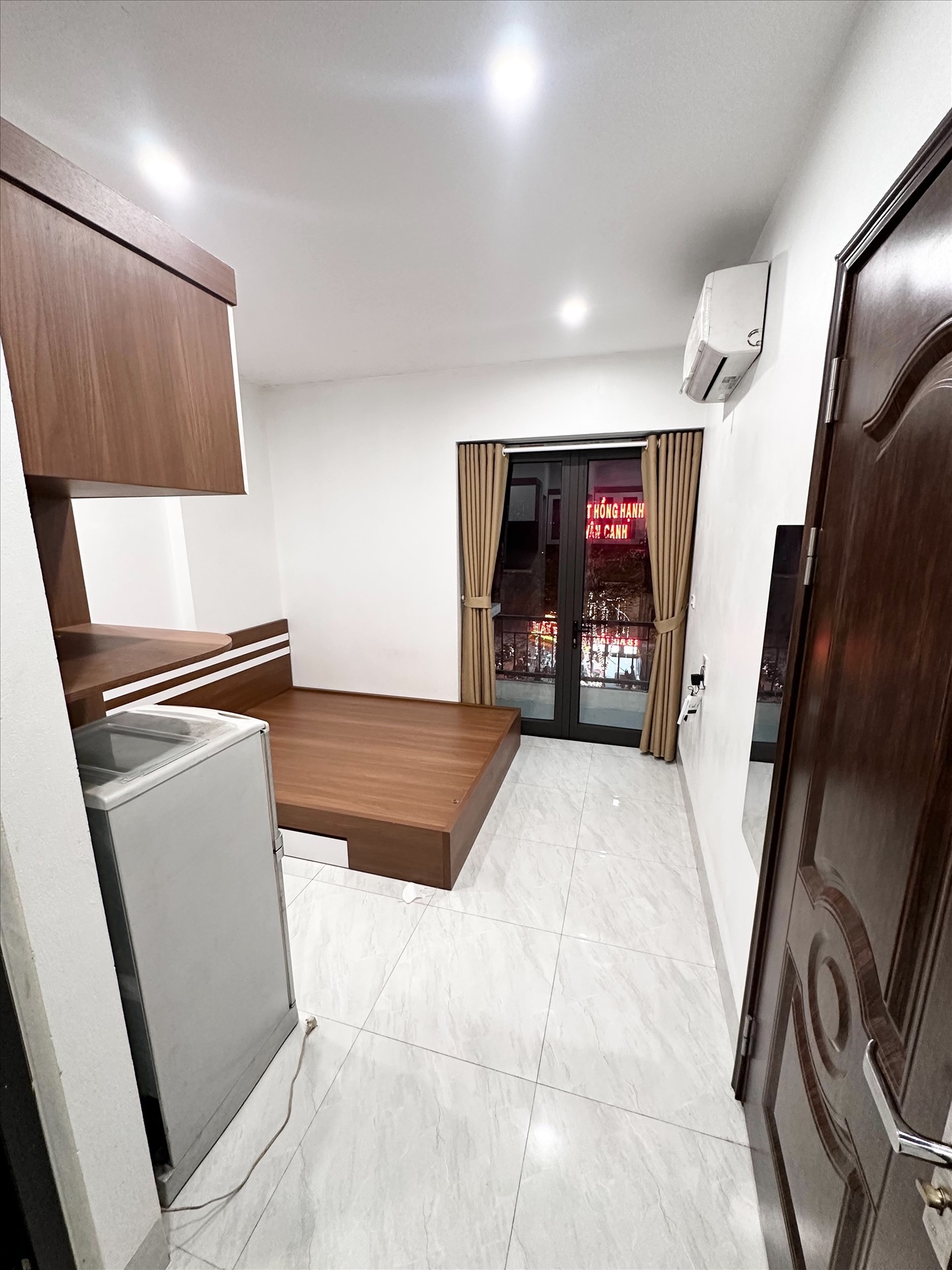 Phòng trọ Studio 25m2 tại GENZ Home Xuân Phương - Nam Từ Liêm - Phòng ngủ