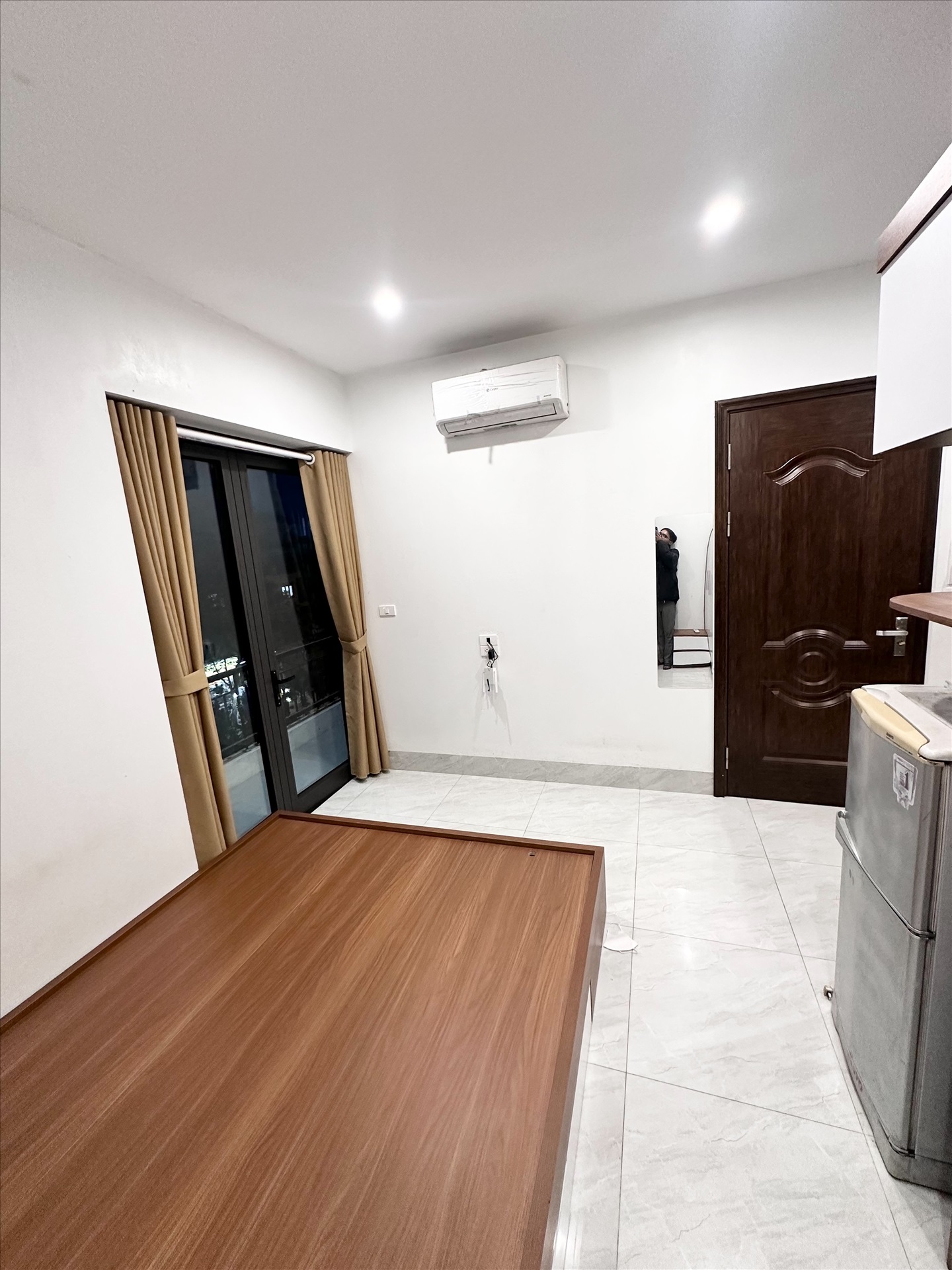 Phòng trọ Studio 25m2 tại GENZ Home Xuân Phương - Nam Từ Liêm - Phòng ngủ