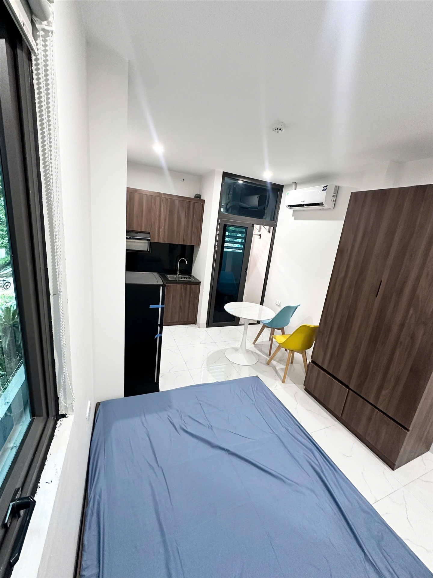 Phòng trọ Studio 20m2 tại GENZ Home Hoàng Hoa Thám - Ba Đình - Phòng bếp