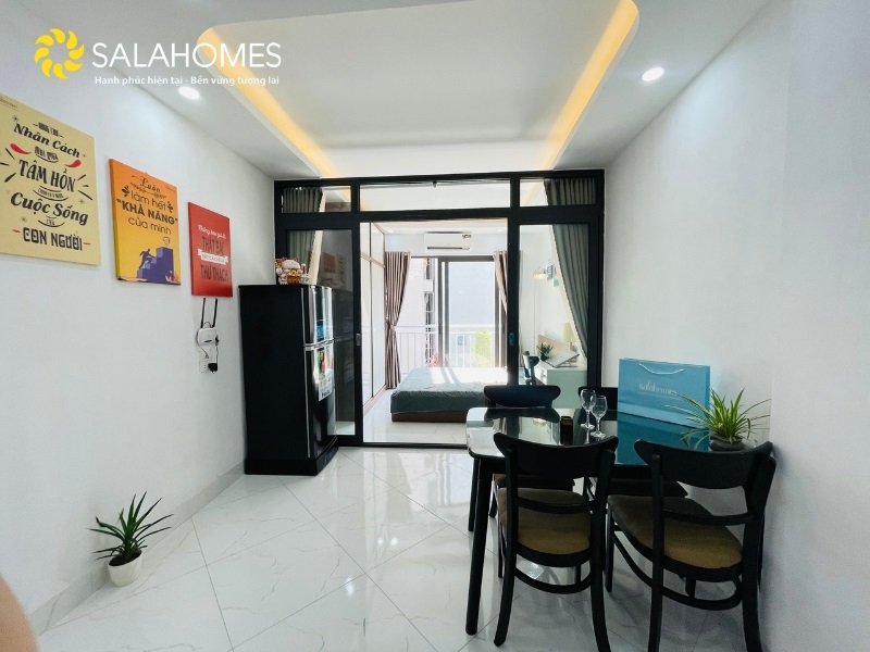 Phòng trọ 1 Phòng ngủ 40m2 tại Salahomes Khương Đình - Thanh Xuân - Phòng bếp