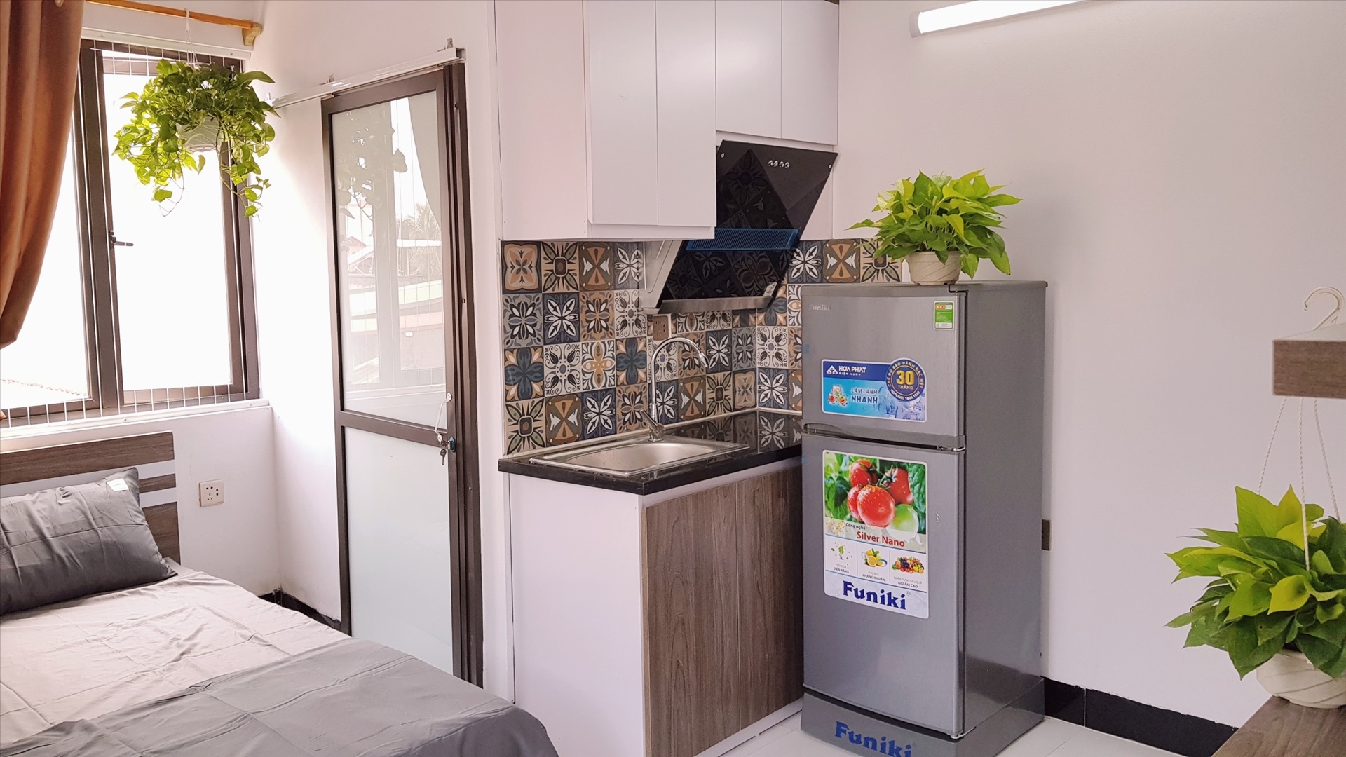 Phòng trọ Studio 20m2 tại Suha Home Nhân Hòa - Thanh Xuân - Phòng bếp