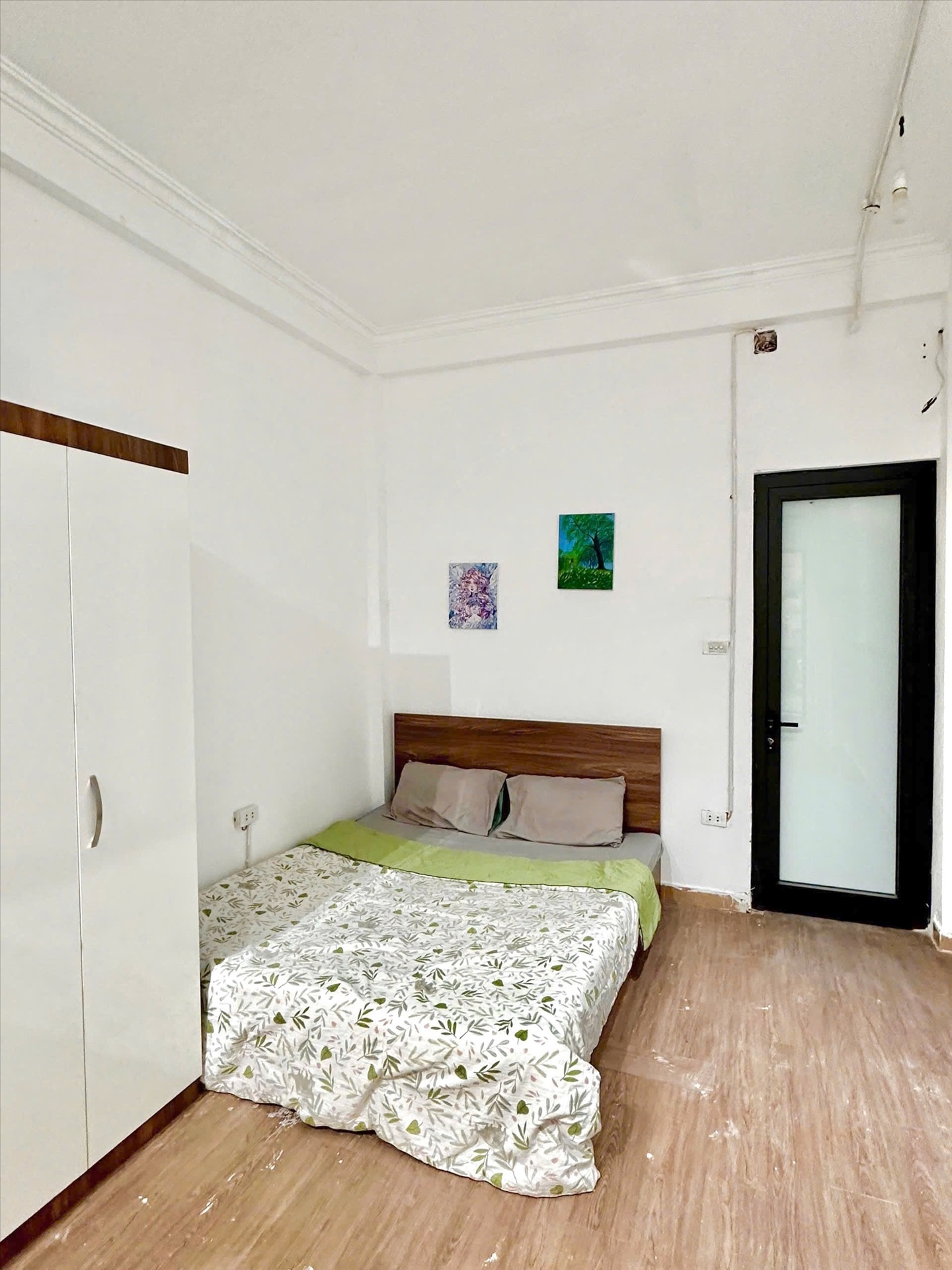 Phòng trọ Studio 25m2 tại Time House Kim Giang - Thanh Xuân - Phòng ngủ