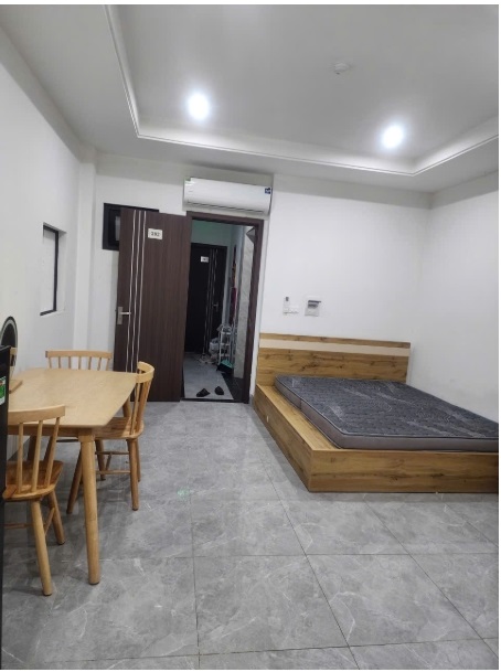 Phòng trọ Studio 33m2 tại KC Land Trung Kính - Cầu Giấy - Phòng ngủ