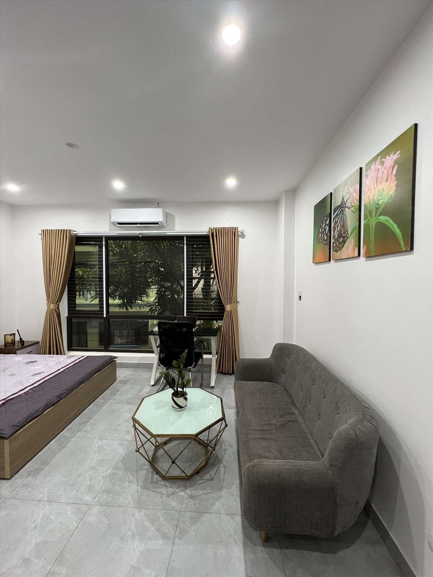Phòng trọ Studio 33m2 tại Salahomes 2 Bùi Xương Trạch - Thanh Xuân - Phòng khách