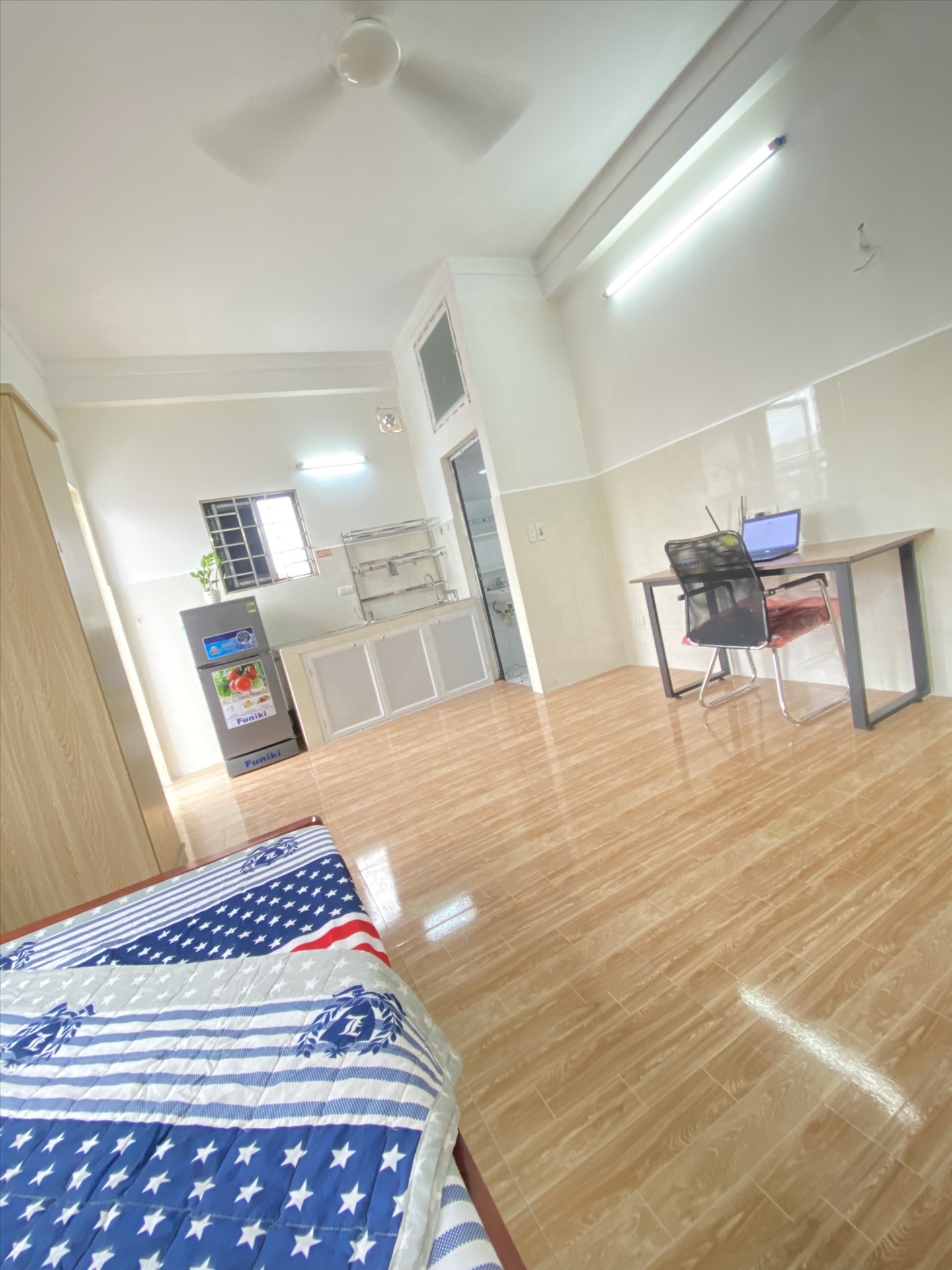 Phòng trọ Studio 33m2 tại PTC House Vũ Tông Phan - Thanh Xuân  - Phòng bếp