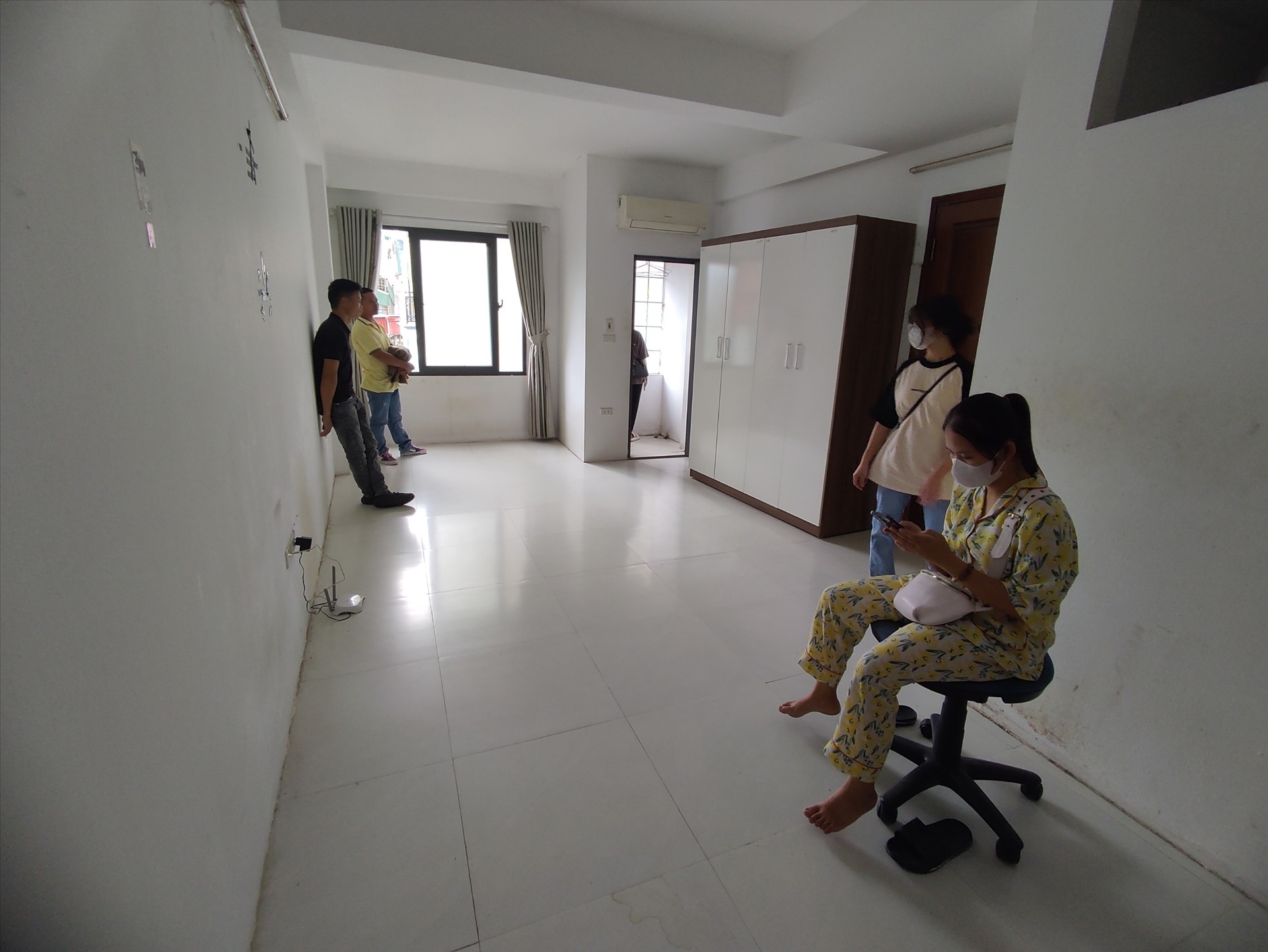 Phòng trọ Studio 35m2 tại Salahomes Tô Vĩnh Diện - Thanh Xuân - Phòng ngủ