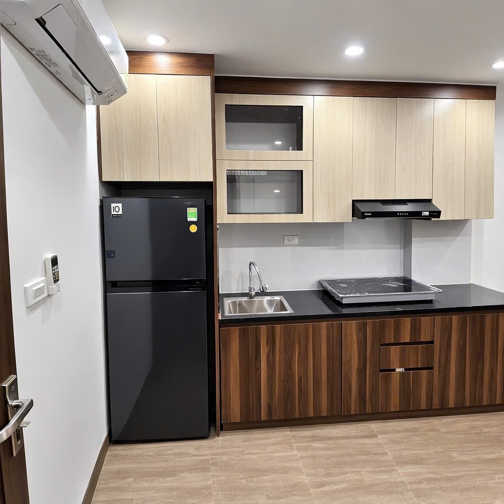 Phòng trọ 1 Phòng ngủ 40m2 tại ĐT Home Đồng Cổ - Tây Hồ - Phòng bếp