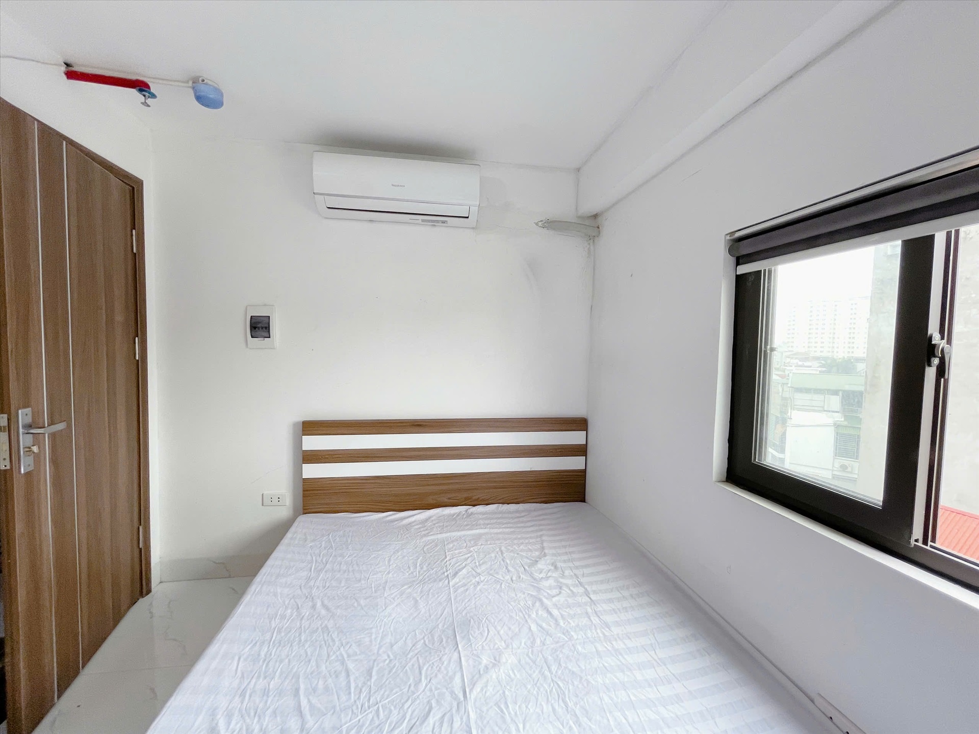 Phòng trọ Studio 15m2 tại Suha Home 1 Đống Tác - Đống Đa - Phòng ngủ