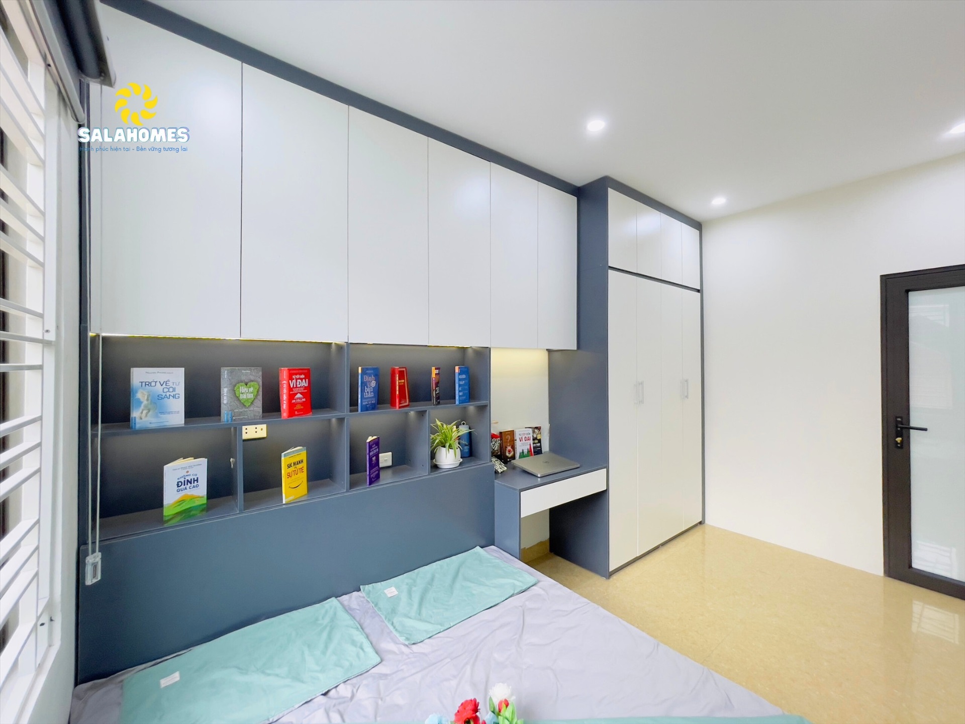 Phòng trọ 1 Phòng ngủ 40m2 tại Salahomes Hạ Yên Quyết - Cầu Giấy - Góc làm việc