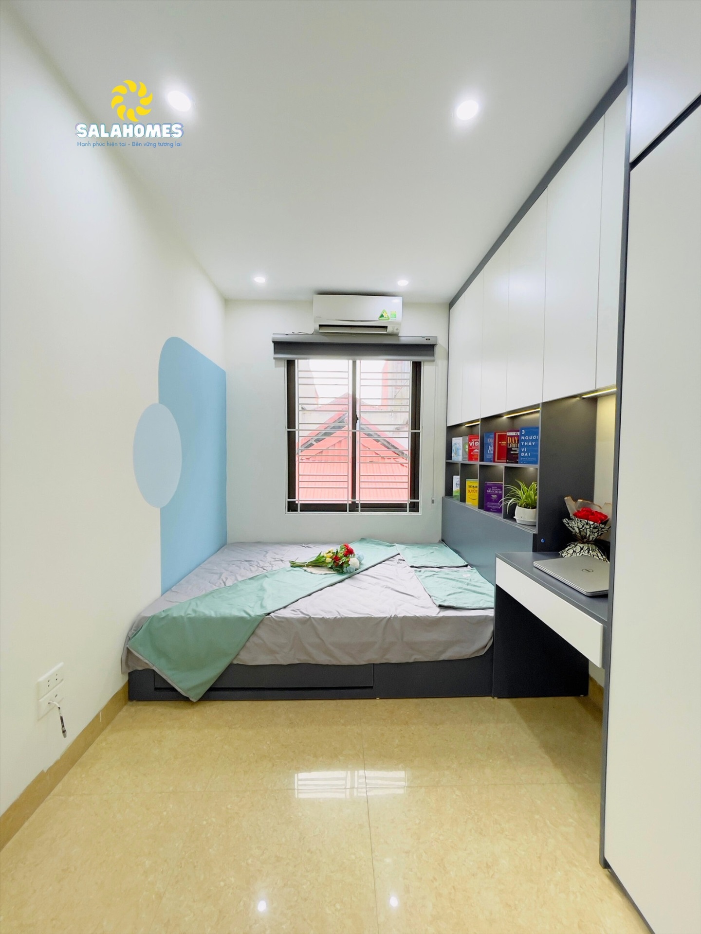 Phòng trọ 1 Phòng ngủ 40m2 tại Salahomes Hạ Yên Quyết - Cầu Giấy - Phòng ngủ