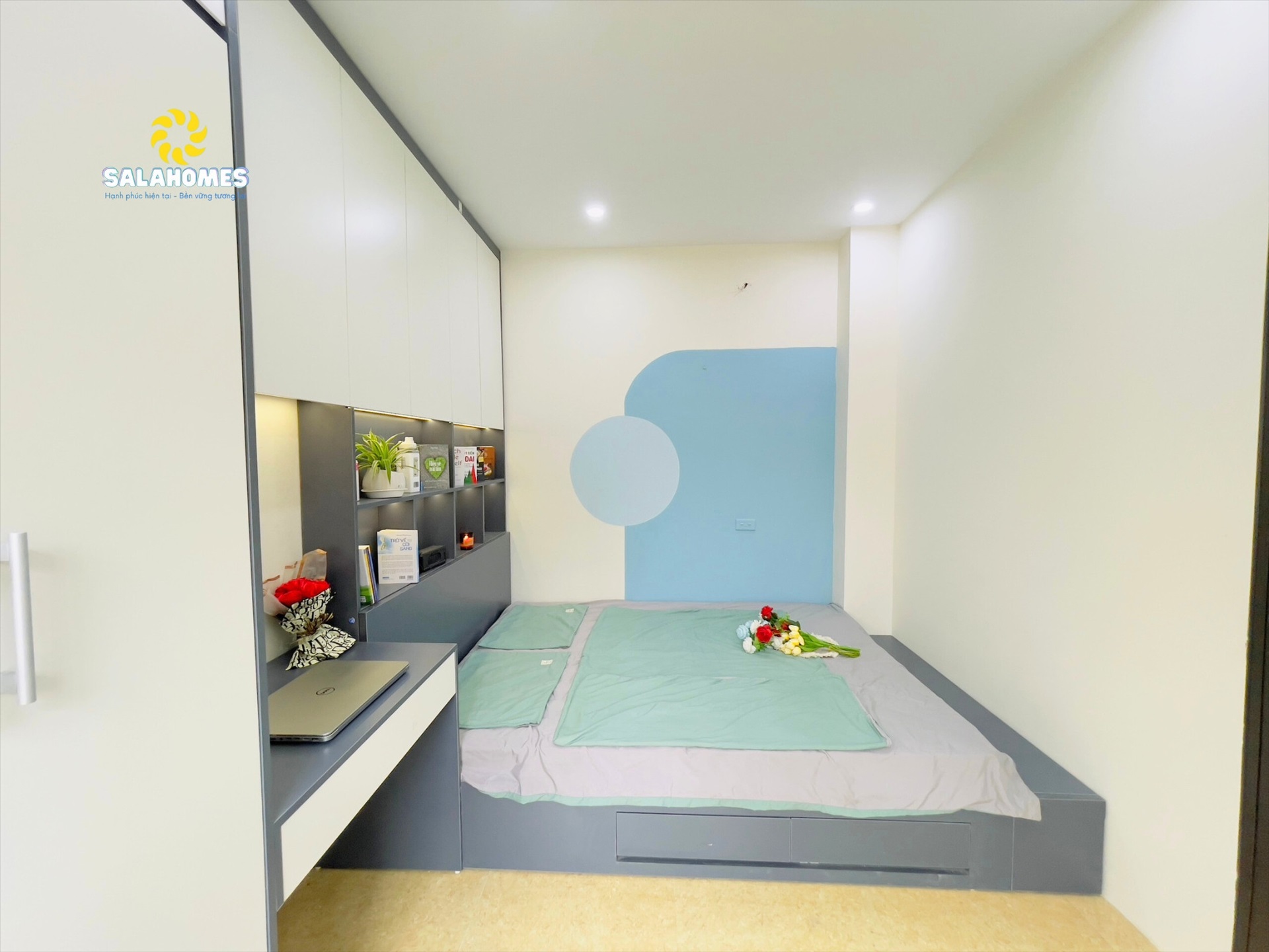 Phòng trọ 1 Phòng ngủ 35m2 tại Salahomes Hạ Yên Quyết - Cầu Giấy - Phòng ngủ