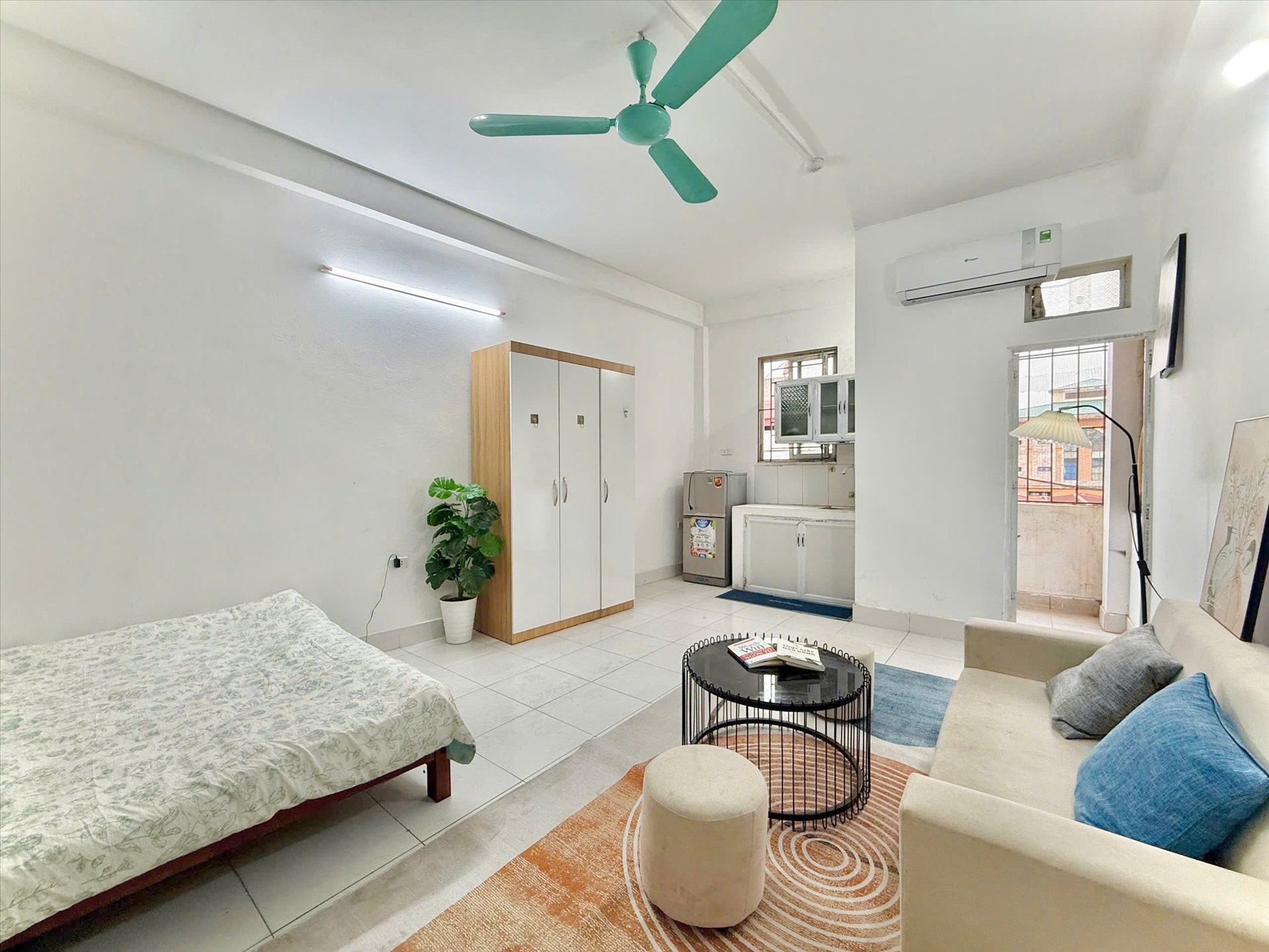 Phòng trọ Studio 30m2 tại Time House 1 Cổ Nhuế - Bắc Từ Liêm - Phòng khách