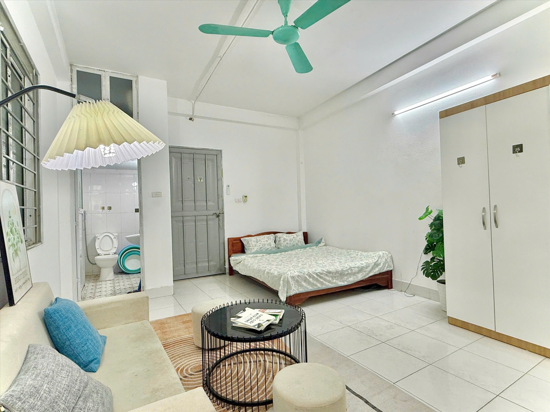 Phòng trọ Studio 30m2 tại Time House 1 Cổ Nhuế - Bắc Từ Liêm - Phòng ngủ