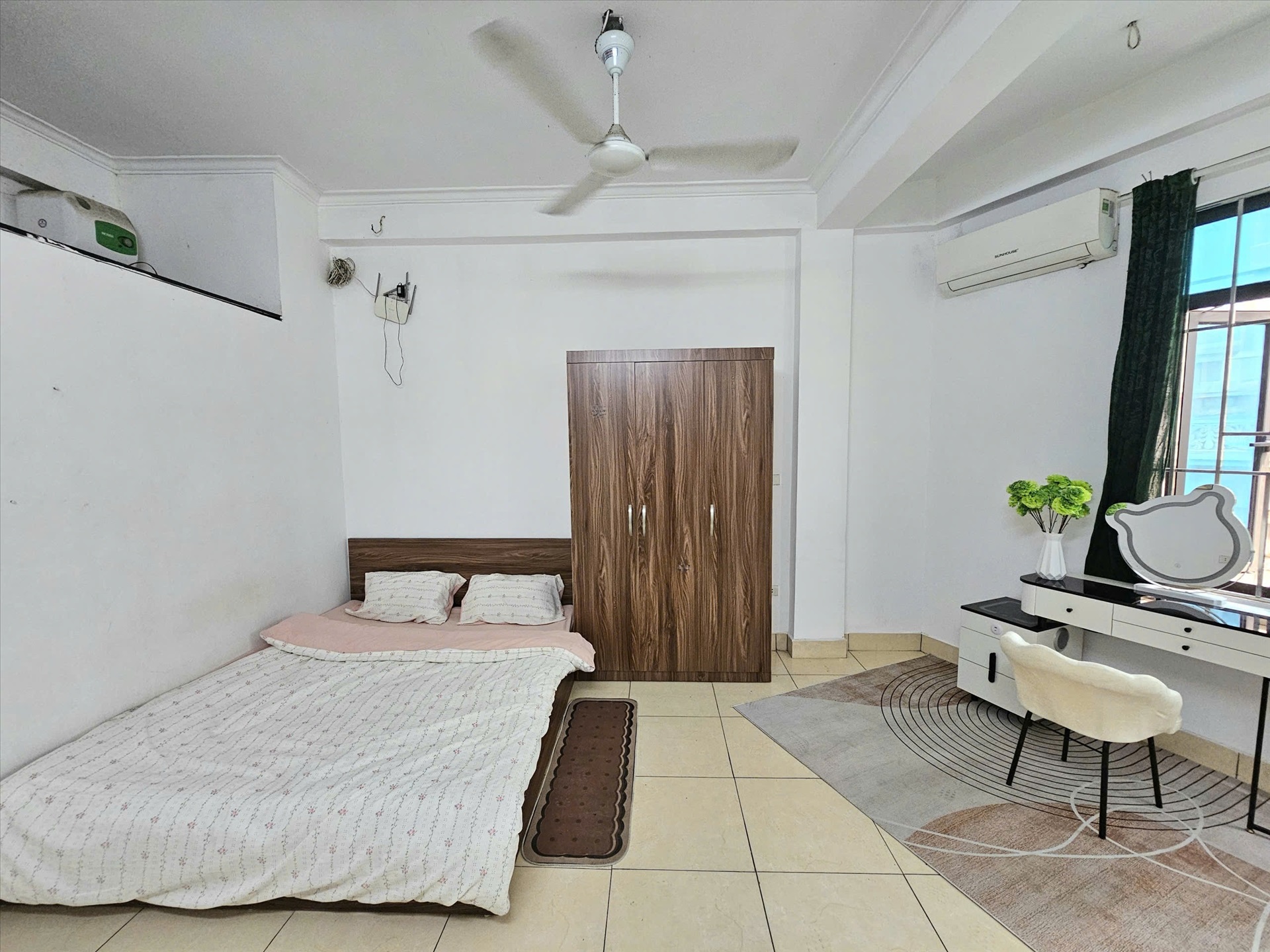 Phòng trọ Studio 25m2 tại Time House 4 Cầu Diễn - Bắc Từ Liêm - Phòng ngủ