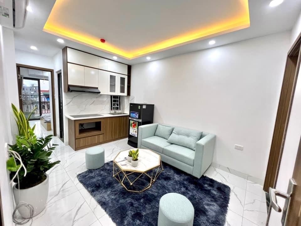 Phòng trọ 2 Phòng ngủ 40m2 tại TC Home Lạc Long Quân - Tây Hồ - Phòng khách