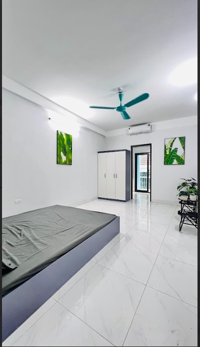 Phòng trọ 1 Phòng ngủ 28m2 tại QM Apartment Phú Đô - Nam Từ Liêm - Phòng ngủ