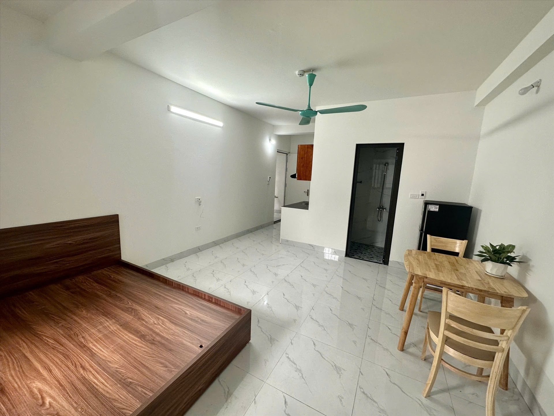 Phòng trọ Studio 30m2 tại CT House Đại Linh - Nam Từ Liêm - Phòng bếp