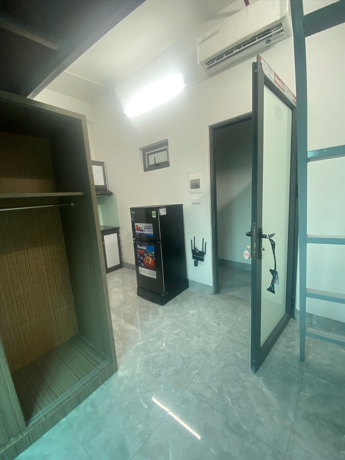 Phòng trọ Duplex 14m2 tại CT House Bùi Xương Trạch - Thanh Xuân - Phòng bếp