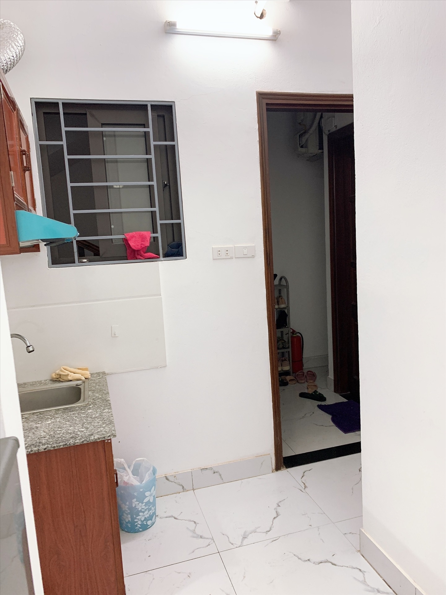 Phòng trọ Studio 25m2 tại AT Home Trần Duy Hưng - Cầu Giấy - Phòng bếp