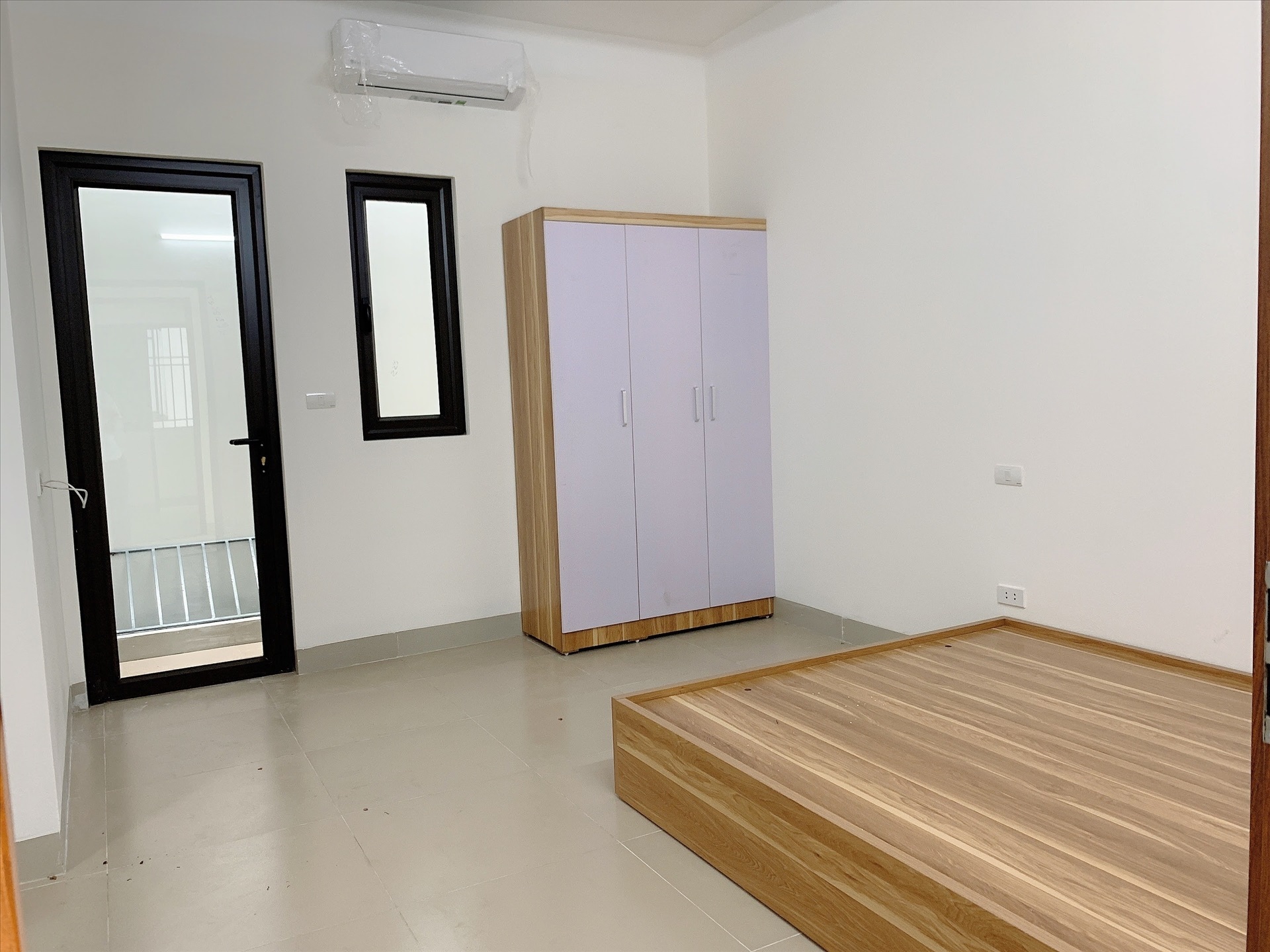 Phòng trọ Studio 30m2 tại AT Dương Quảng Hàm - Cầu Giấy - Phòng ngủ