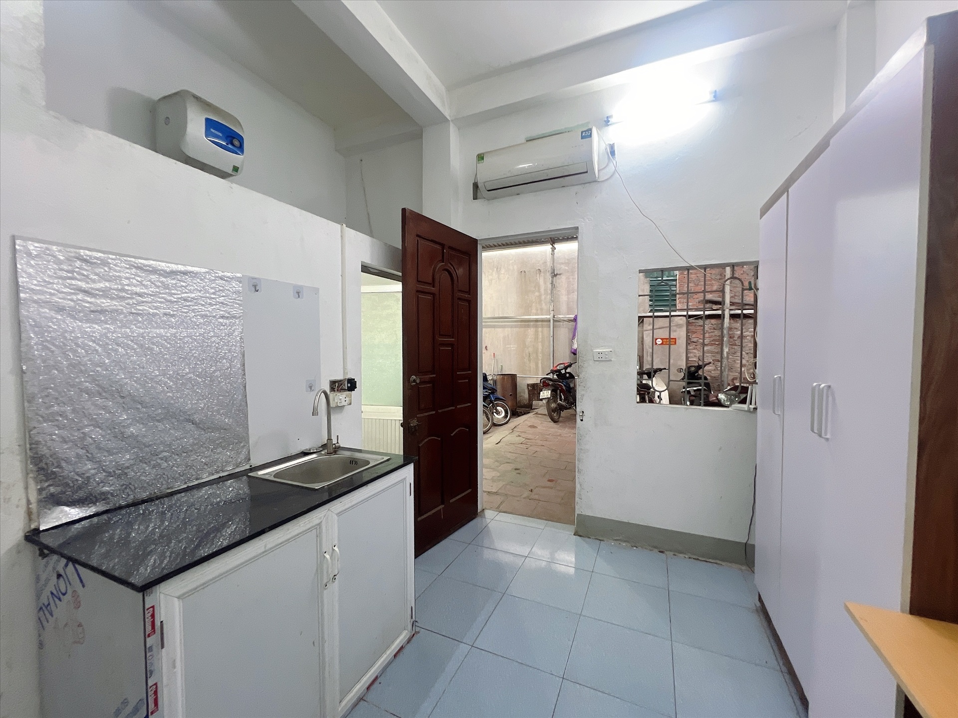 Phòng trọ Studio 25m2 tại AT Home Đỗ Đức Dục - Nam Từ Liêm - Phòng bếp