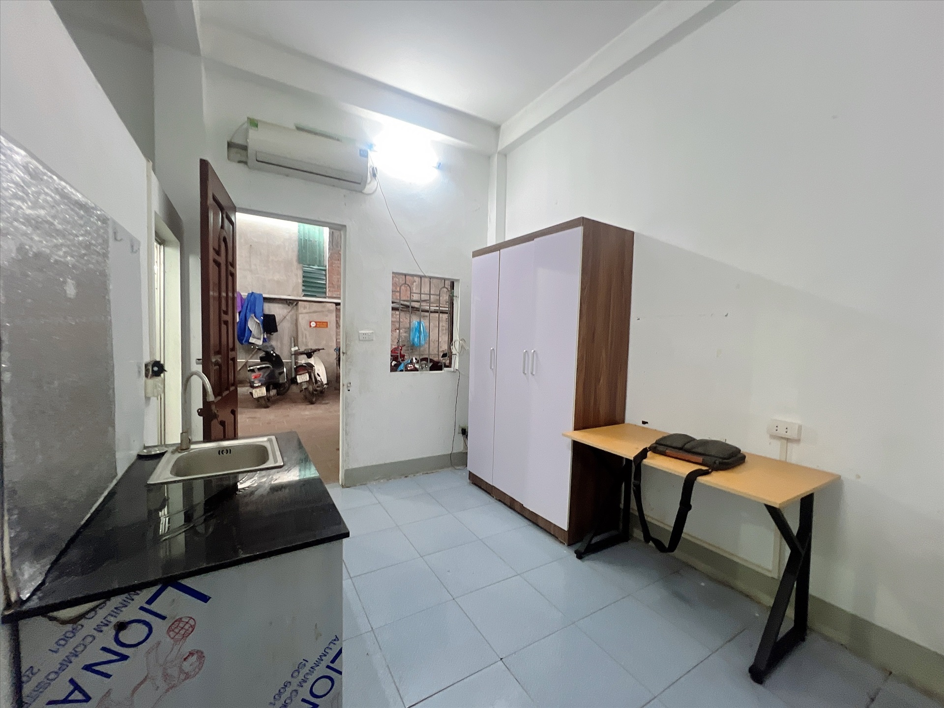 Phòng trọ Studio 25m2 tại AT Home Đỗ Đức Dục - Nam Từ Liêm - Phòng bếp