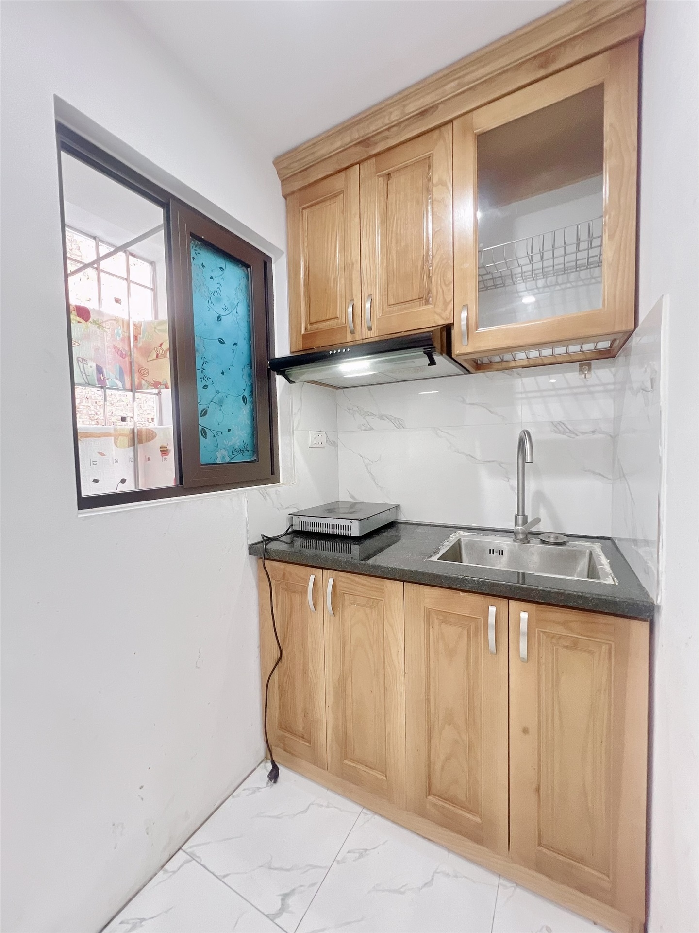 Phòng trọ Studio 30m2 tại AT Home Nguyễn Ngọc Vũ - Cầu Giấy - Phòng bếp