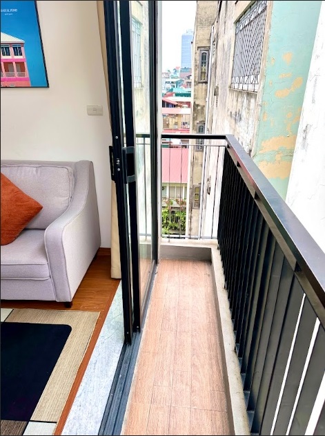 Phòng trọ 1 Phòng ngủ 50m2 tại Blue Homes 1 Đào Tấn - Ba Đình - Ban công