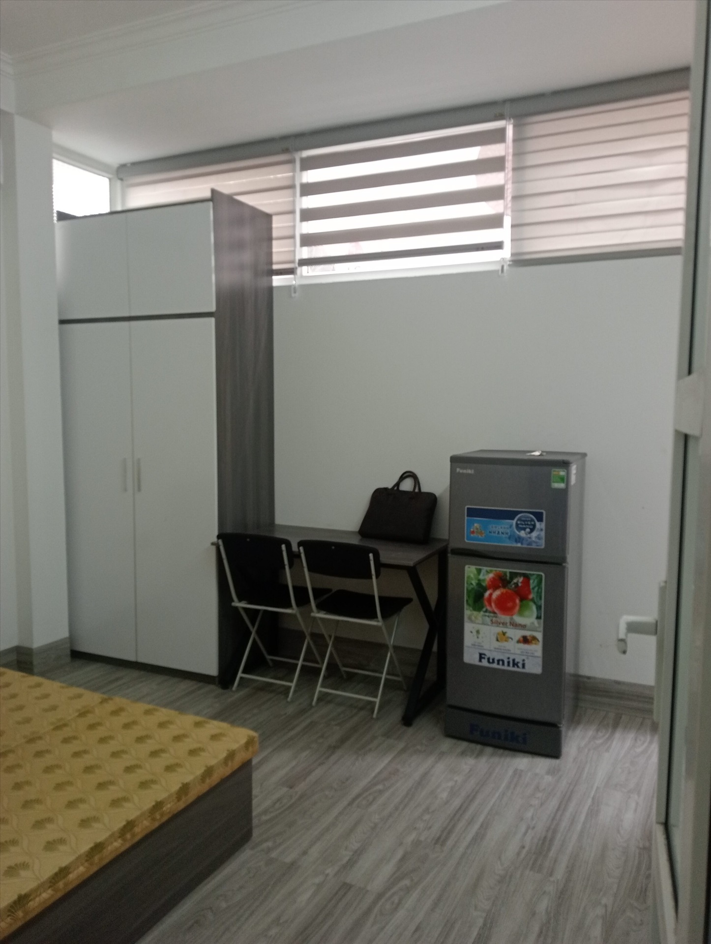 Phòng trọ Studio 25m2 tại AT Home Trường Chinh - Đống Đa - Góc làm việc