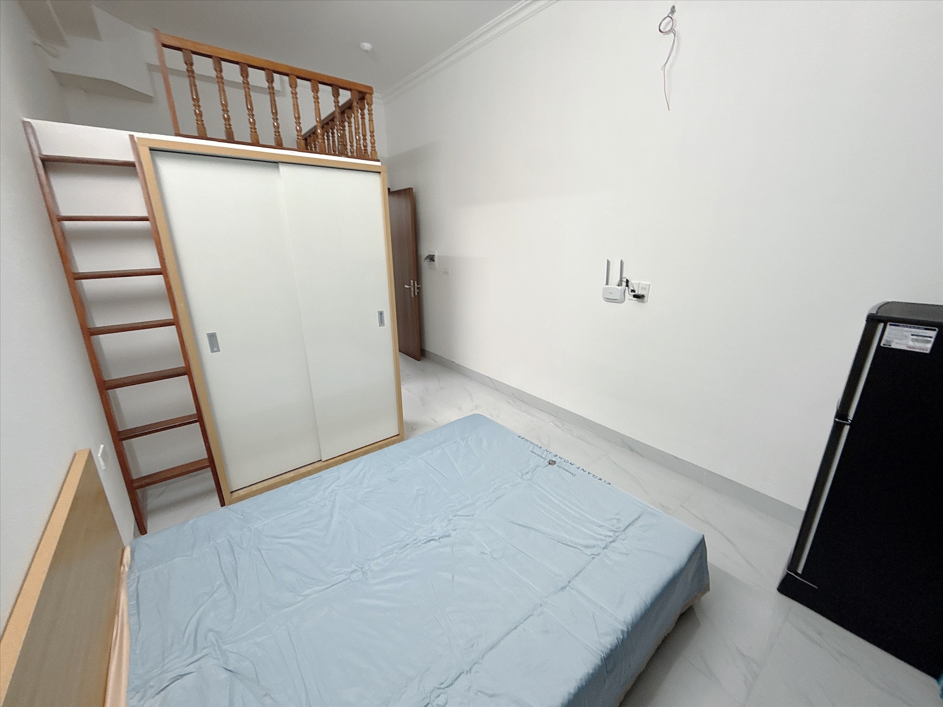 Phòng trọ Studio 30m2 tại AT Home Hoàng Quốc Việt - Cầu Giấy - Phòng ngủ