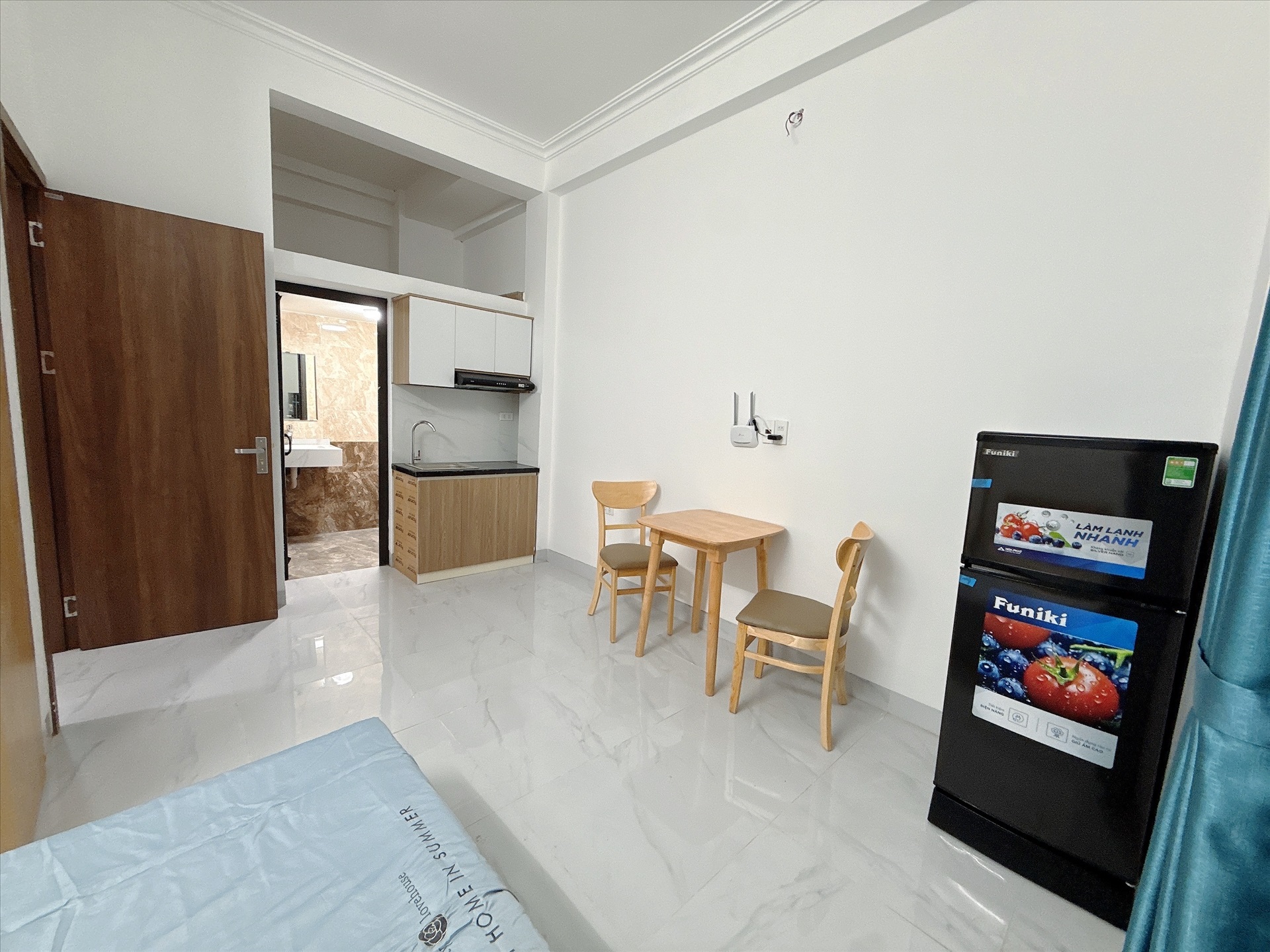 Phòng trọ Studio 30m2 tại AT Home Hoàng Quốc Việt - Cầu Giấy - Phòng bếp