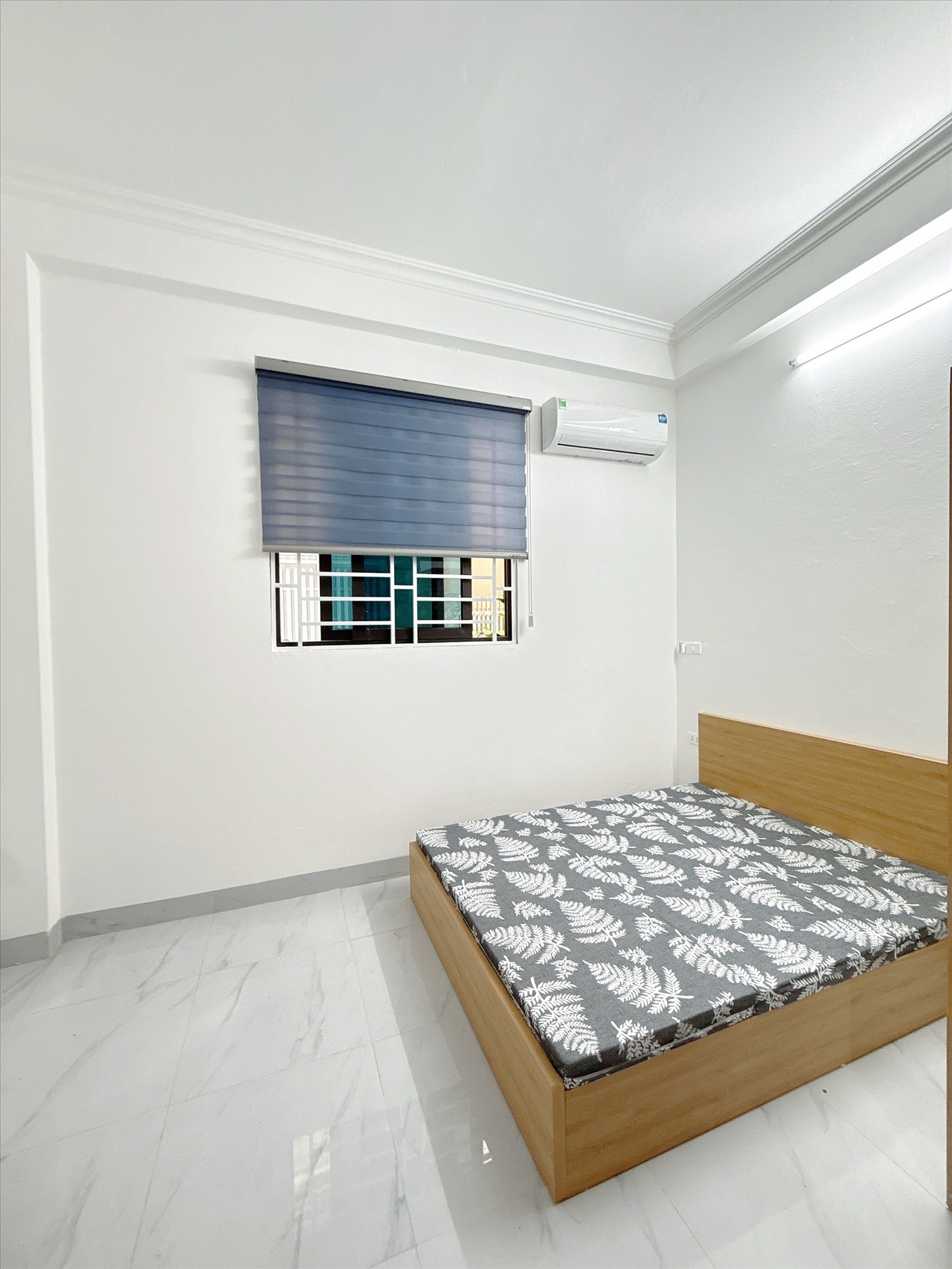 Phòng trọ Studio 30m2 tại AT Home Hoàng Quốc Việt - Cầu Giấy - Phòng ngủ