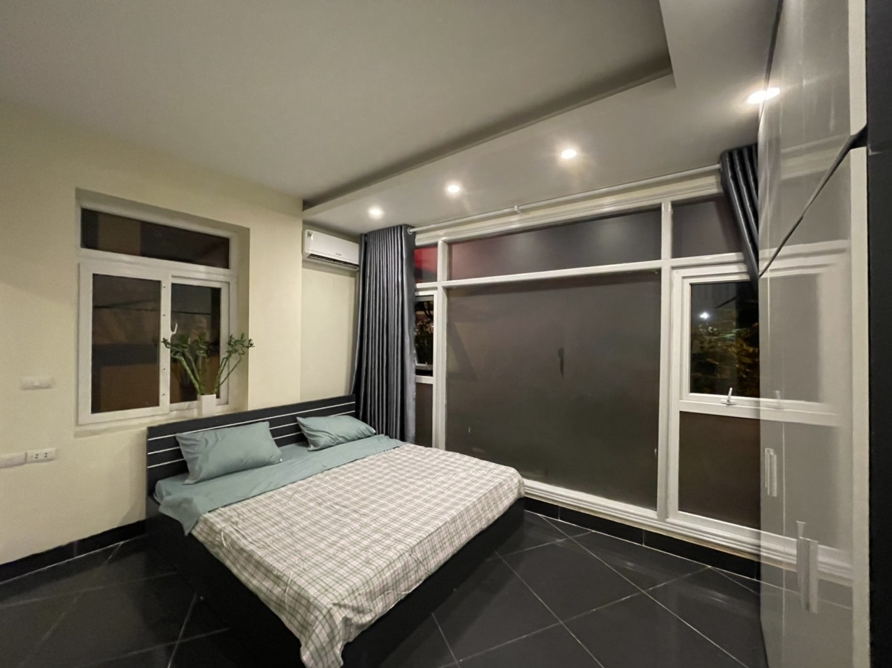 Phòng trọ 1 Phòng ngủ 35m2 tại Sunny  Apartment Hồng Hà - Hoàn Kiếm - Phòng ngủ