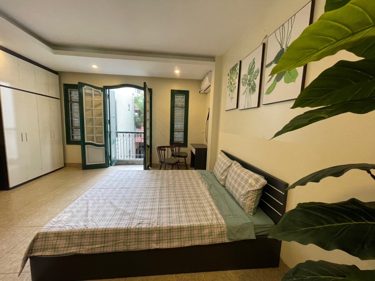 Phòng trọ 1 Phòng ngủ 25m2 tại Sunny  Apartment Hồng Hà - Hoàn Kiếm - Phòng ngủ