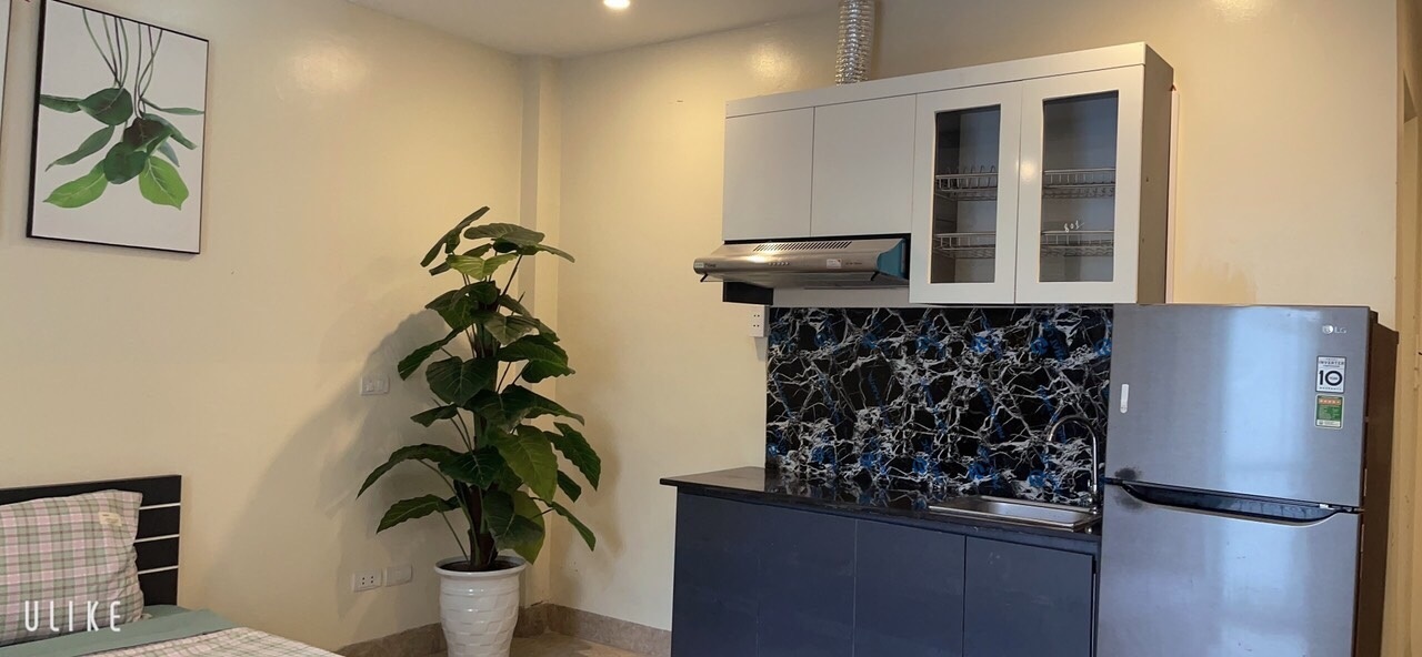 Phòng trọ 1 Phòng ngủ 25m2 tại Sunny  Apartment Hồng Hà - Hoàn Kiếm - Phòng bếp