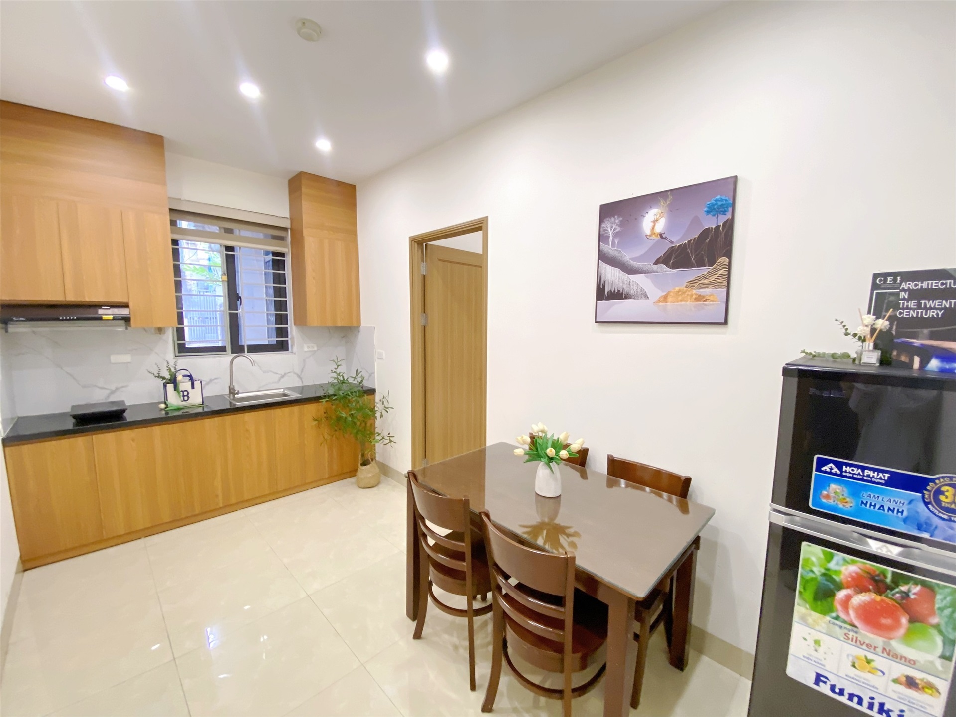 Phòng trọ 1 Phòng ngủ 28m2 tại Suha Home Quan Nhân - Thanh Xuân - Phòng bếp