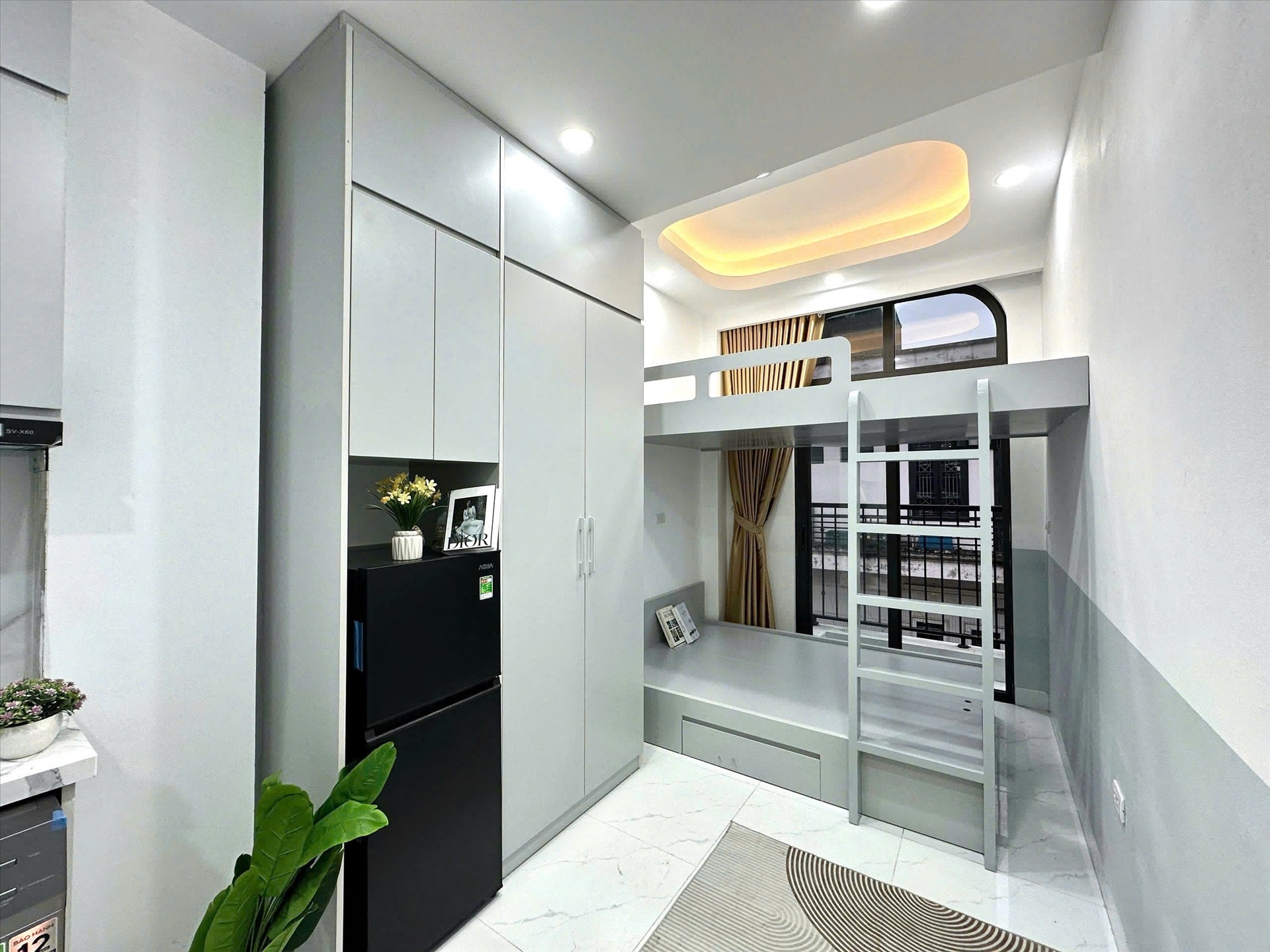 Phòng trọ Studio 20m2 tại AK Land Vũ Tông Phan - Thanh Xuân - Phòng ngủ