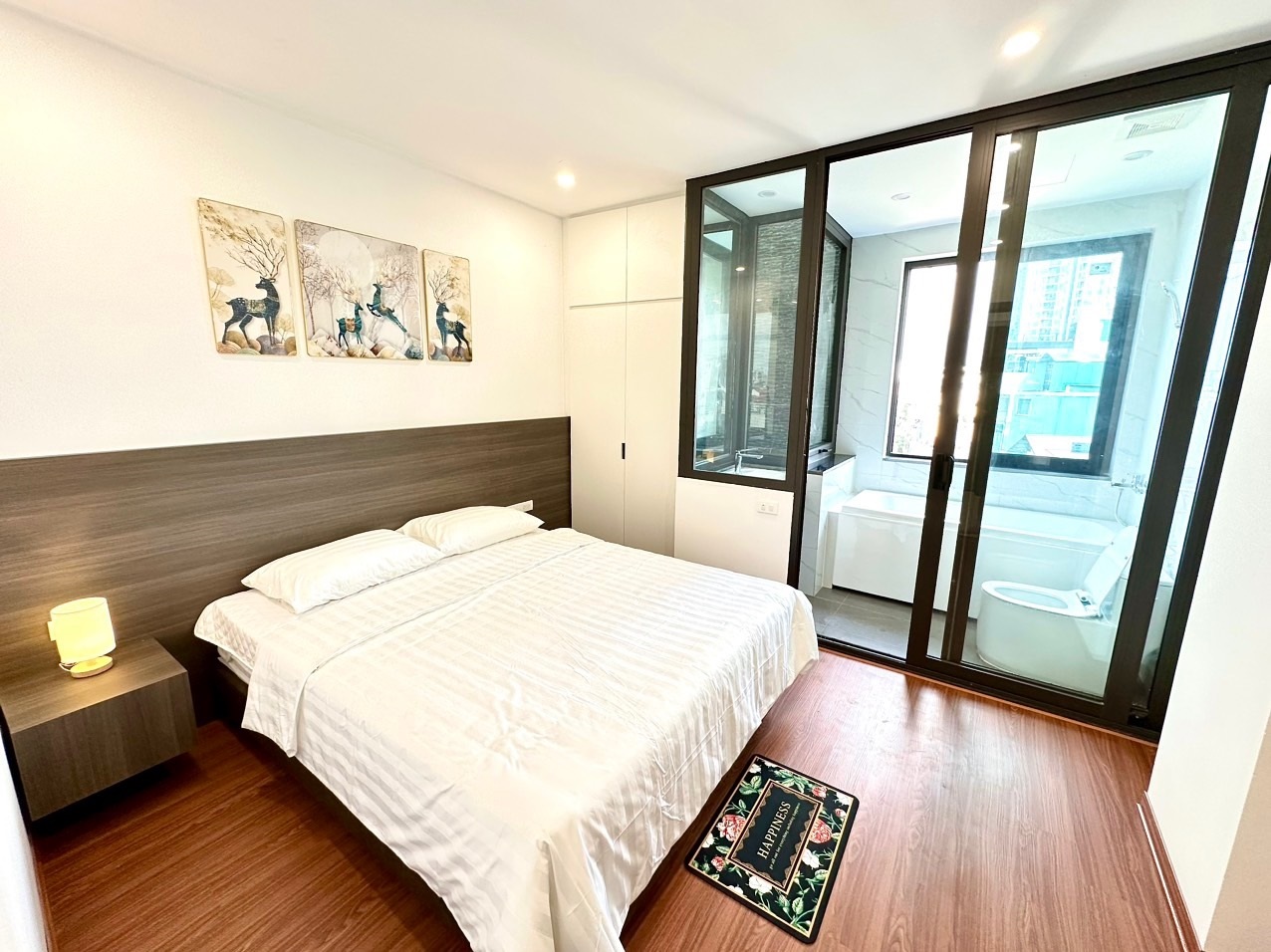 Phòng trọ 2 Phòng ngủ 100m2 tại Blue Homes Nguyễn Đình Thi - Tây Hồ - Phòng ngủ