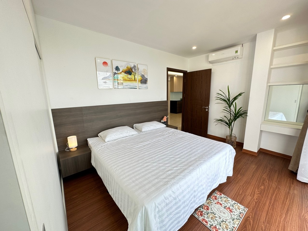 Phòng trọ 2 Phòng ngủ 100m2 tại Blue Homes Nguyễn Đình Thi - Tây Hồ - Phòng ngủ