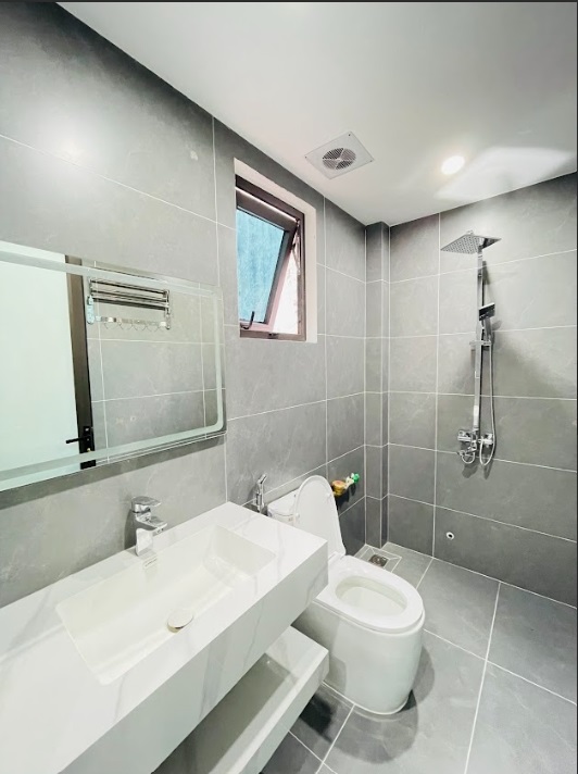 Phòng trọ Studio 30m2 tại Friends Team Doãn Kế Thiện - Cầu Giấy - Phòng tắm