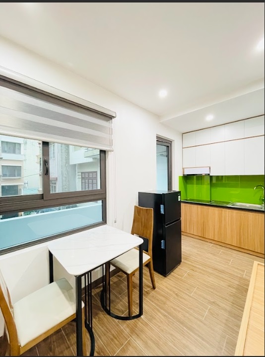 Phòng trọ Studio 30m2 tại Friends Team Doãn Kế Thiện - Cầu Giấy - Phòng bếp