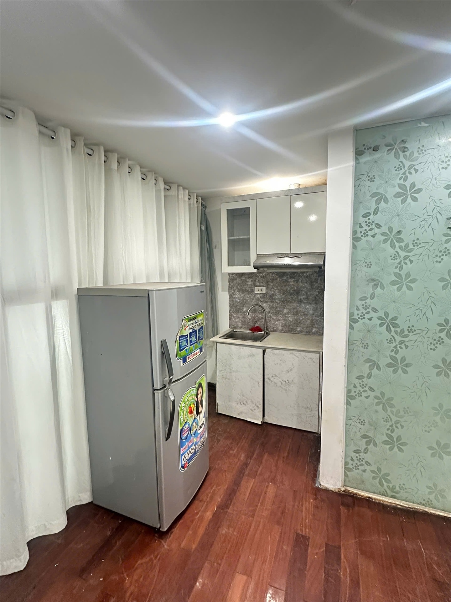 Phòng trọ Studio 25m2 tại Timhouse 4 Phú Mỹ - Nam Từ Liêm - Phòng bếp