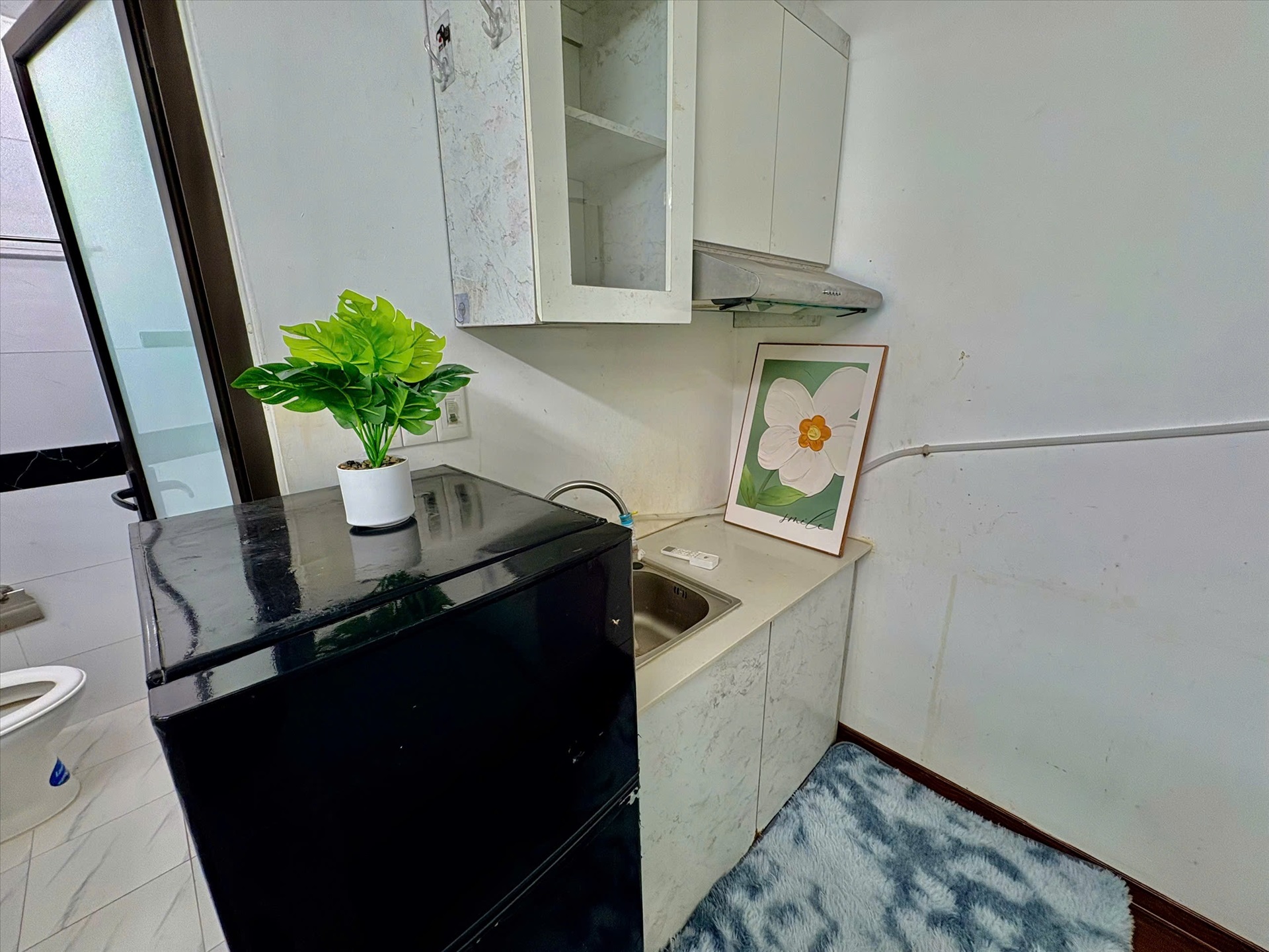 Phòng trọ Studio 20m2 tại Timhouse 4 Phú Mỹ - Nam Từ Liêm - Phòng bếp