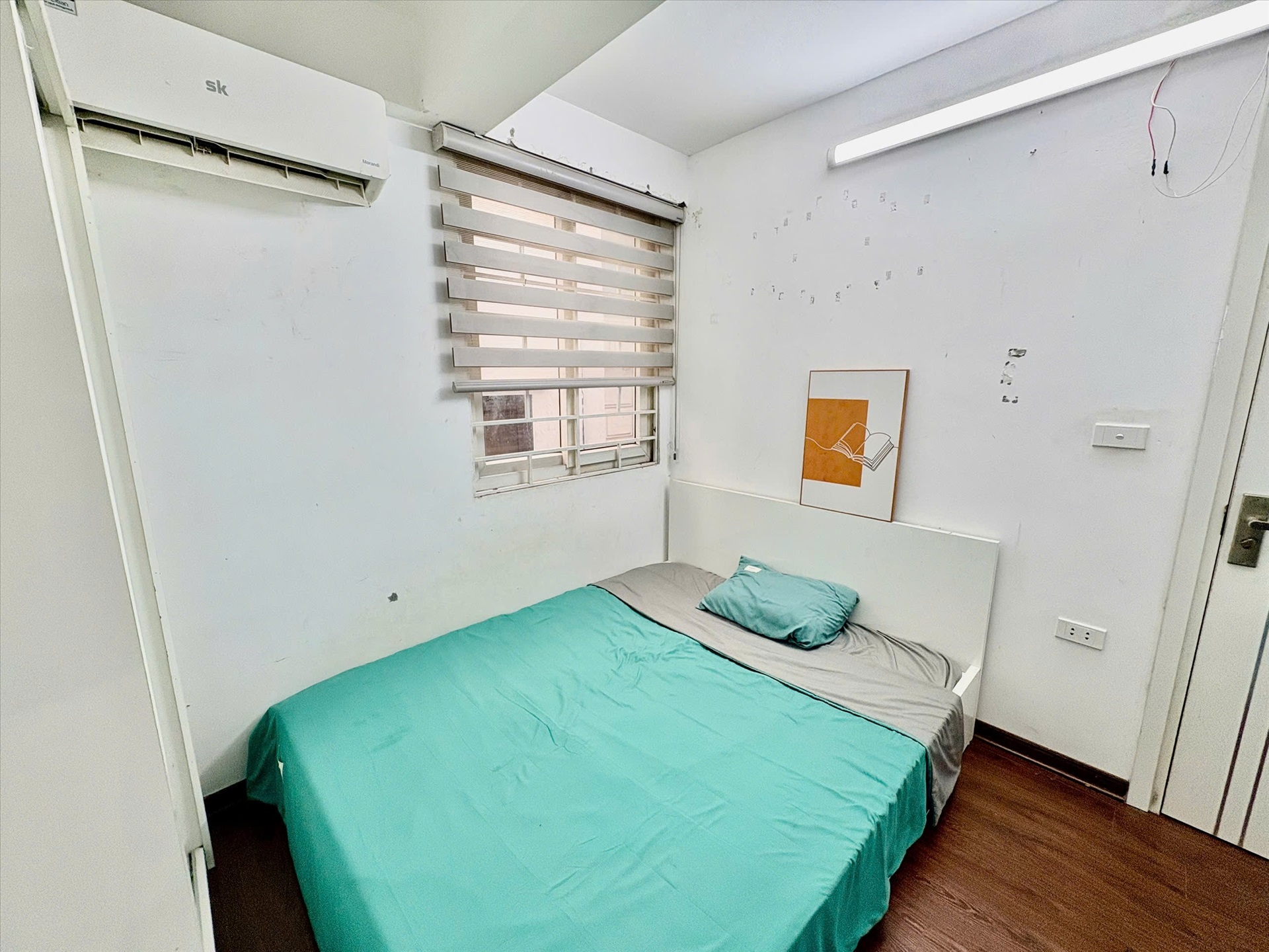 Phòng trọ Studio 20m2 tại Timhouse 4 Phú Mỹ - Nam Từ Liêm - Phòng ngủ