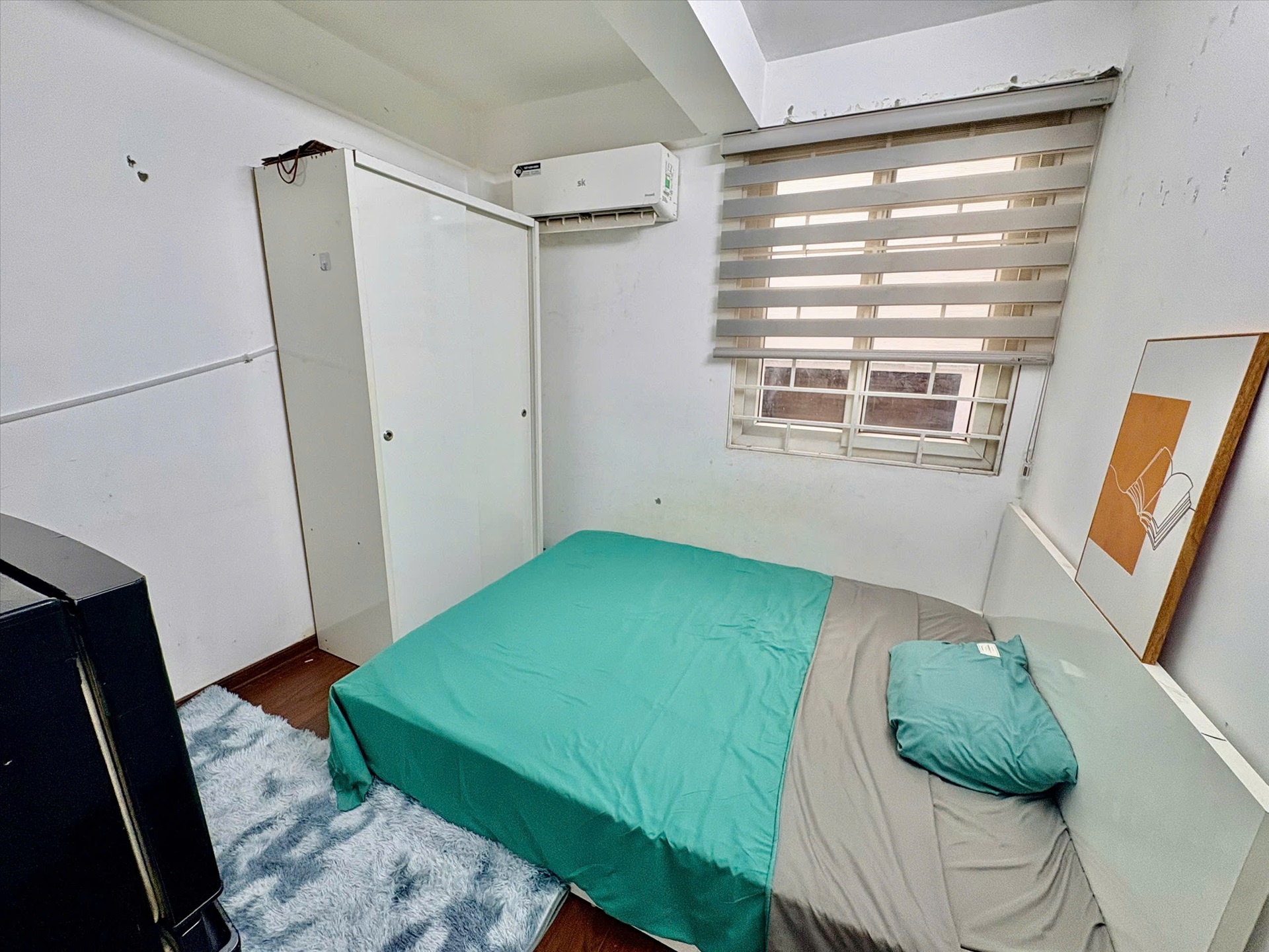 Phòng trọ Studio 20m2 tại Timhouse 4 Phú Mỹ - Nam Từ Liêm - Phòng ngủ