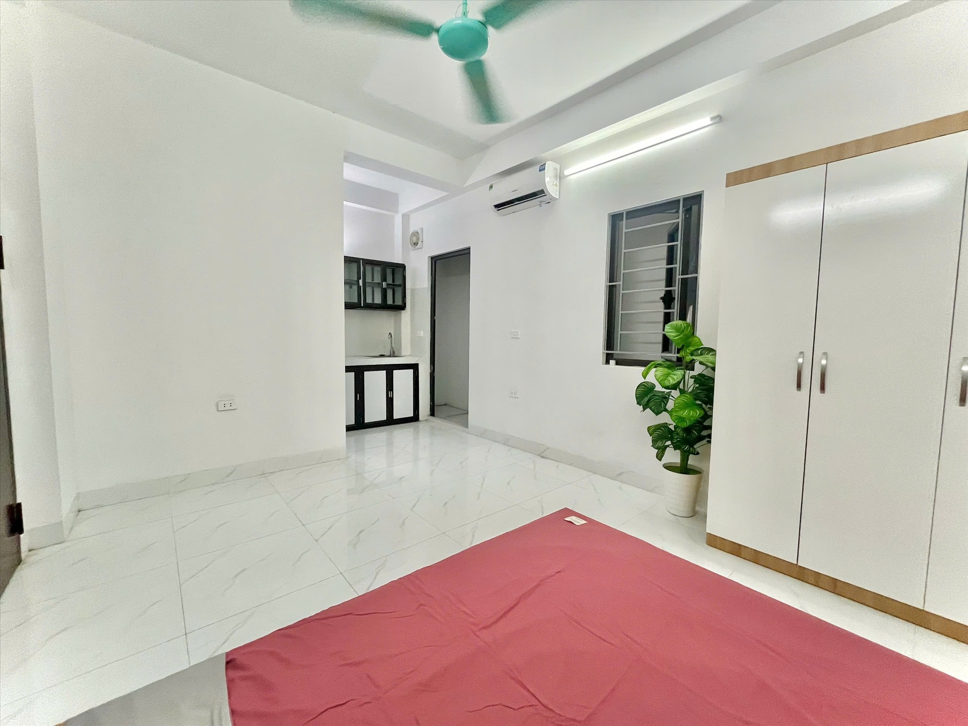 Phòng trọ Studio 25m2 tại Time House 1 Cổ Nhuế - Bắc Từ Liêm - Phòng bếp