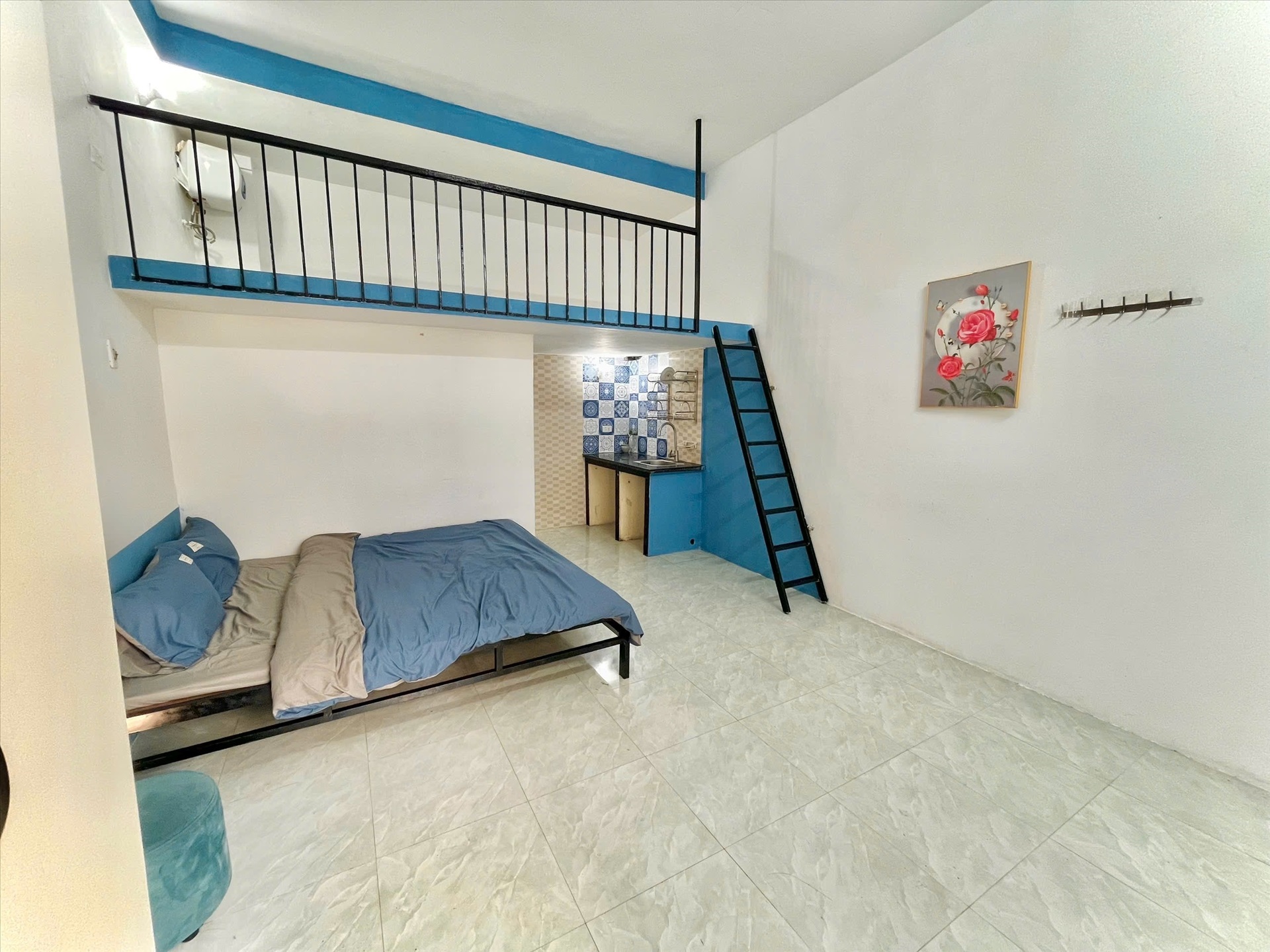 Phòng trọ Studio 30m2 tại Time House 1 Phú Diễn - Bắc Từ Liêm - Phòng ngủ